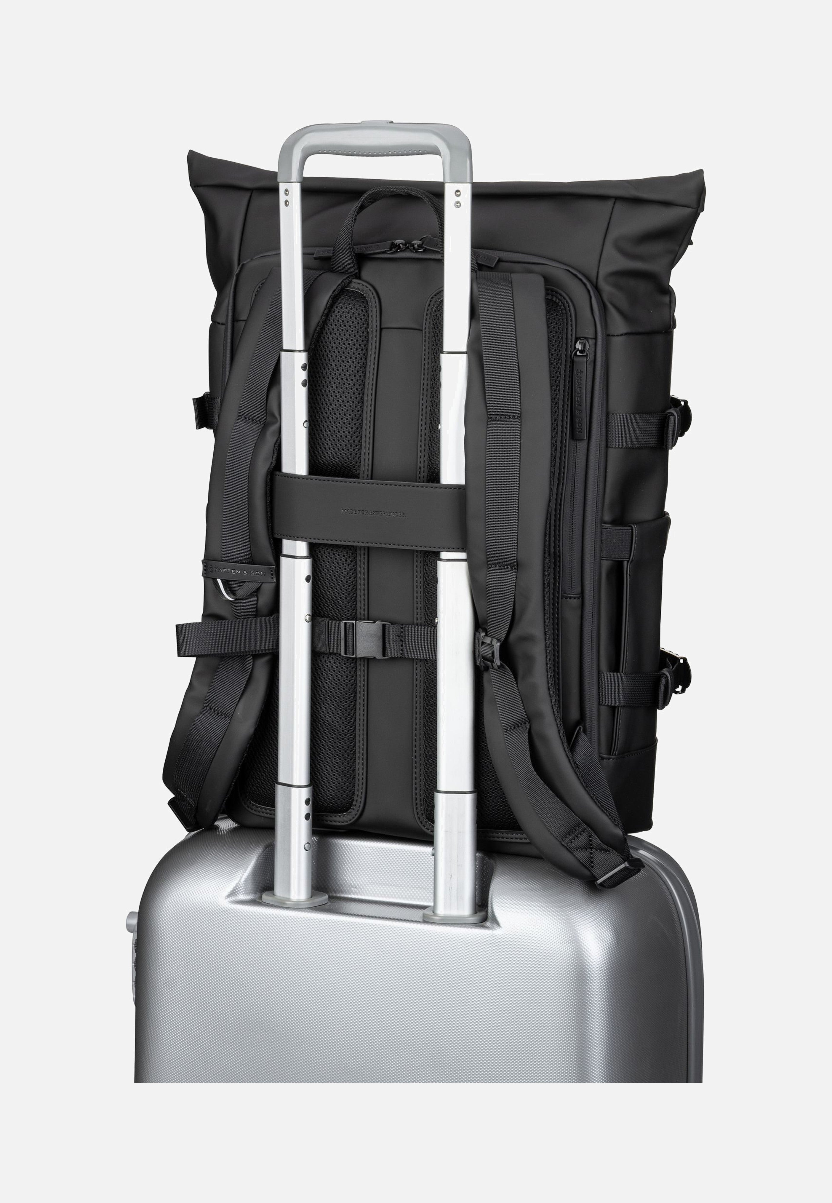 Kapten & Son Helsinki Pro All Black Rucksack