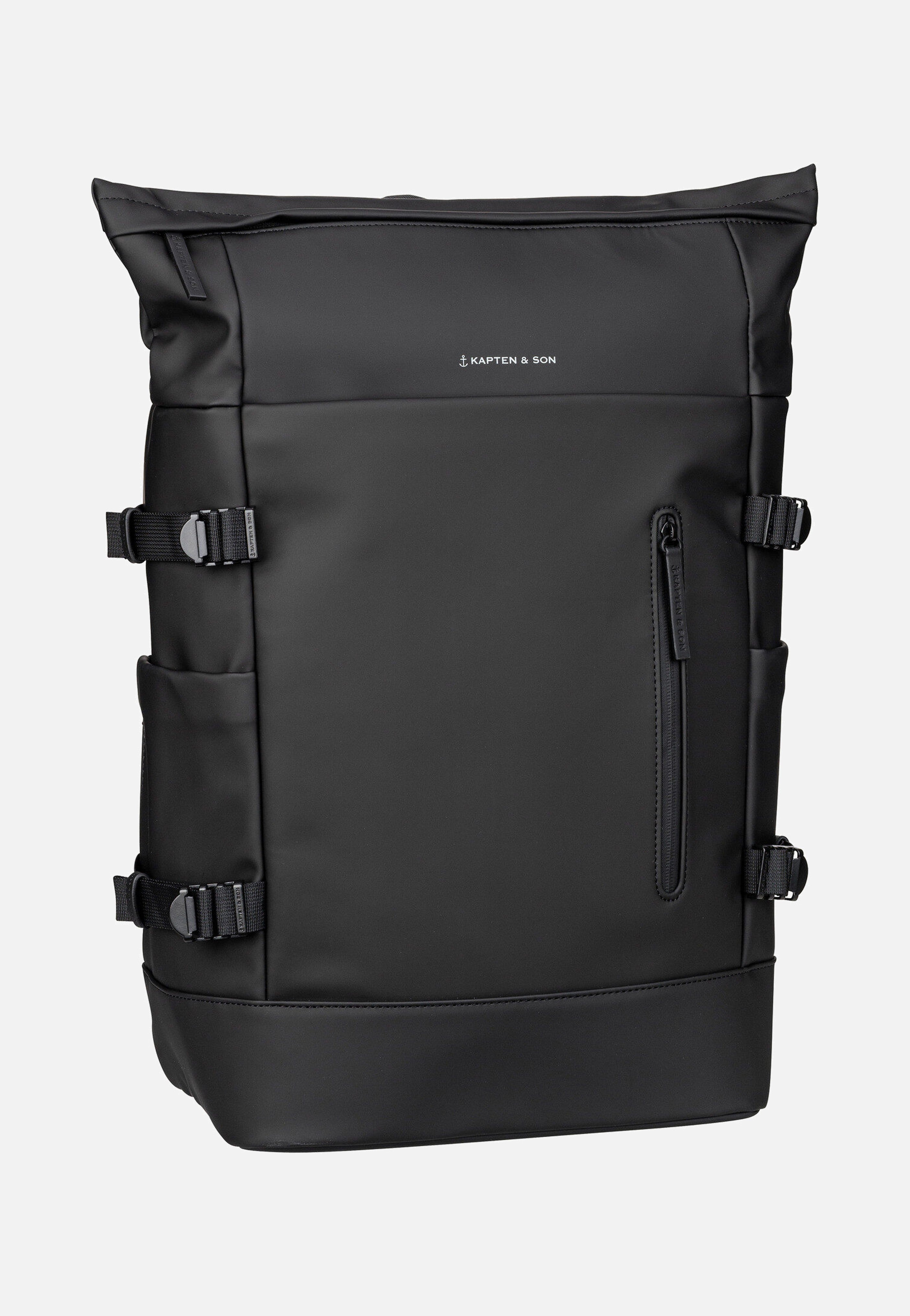 Kapten & Son Helsinki Pro All Black Rucksack