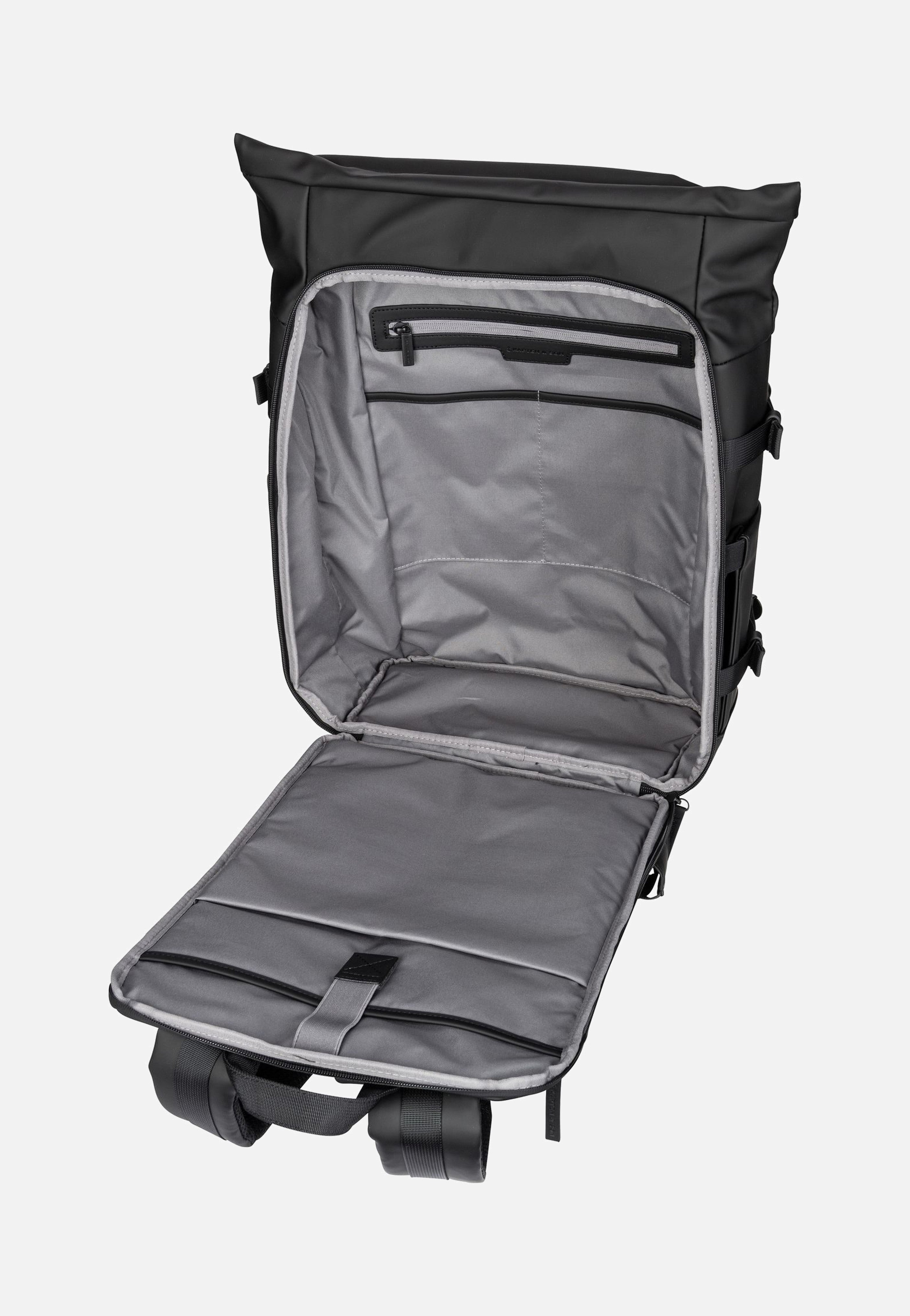 Kapten & Son Helsinki Pro All Black Rucksack