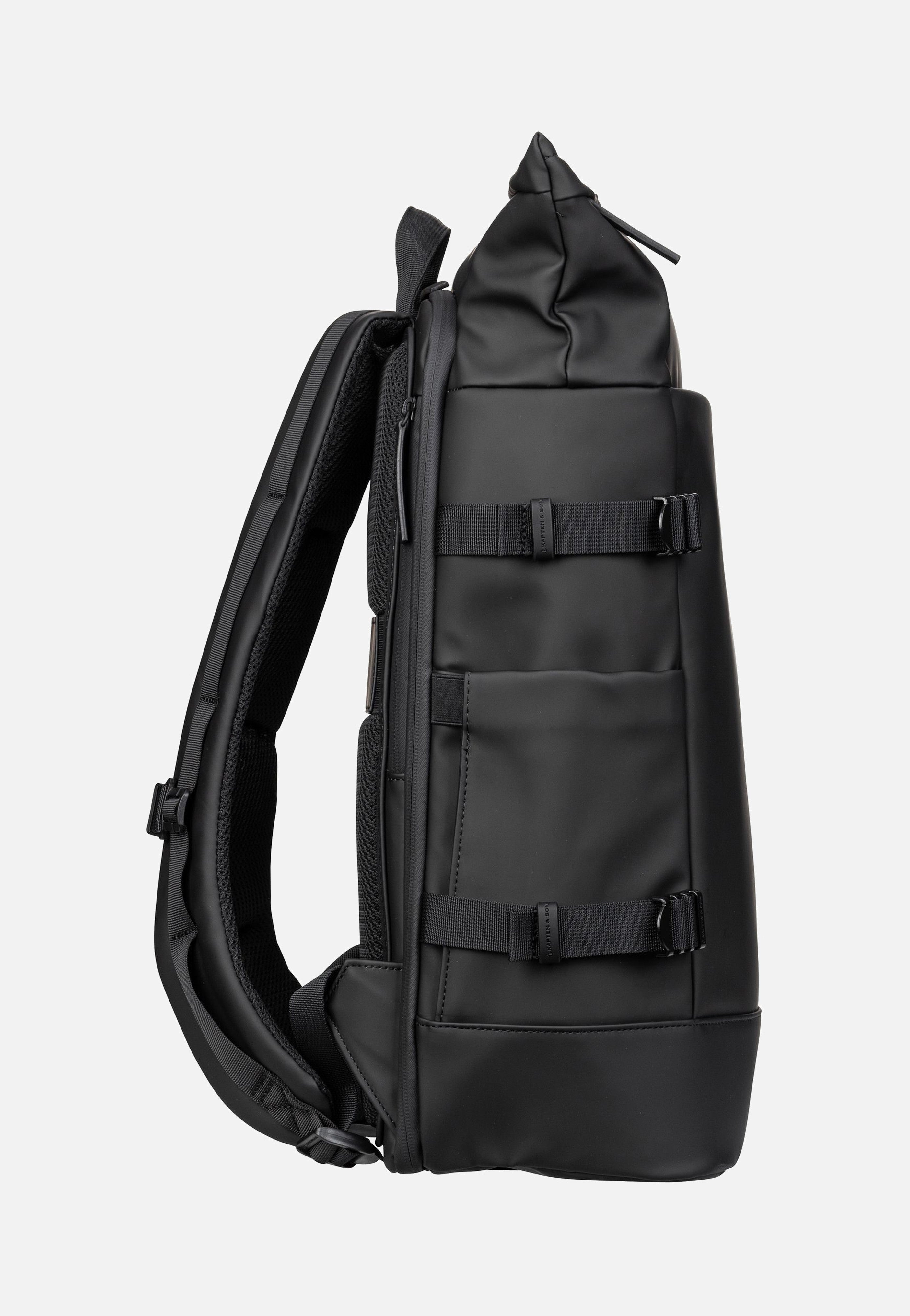 Kapten & Son Helsinki Pro All Black Rucksack