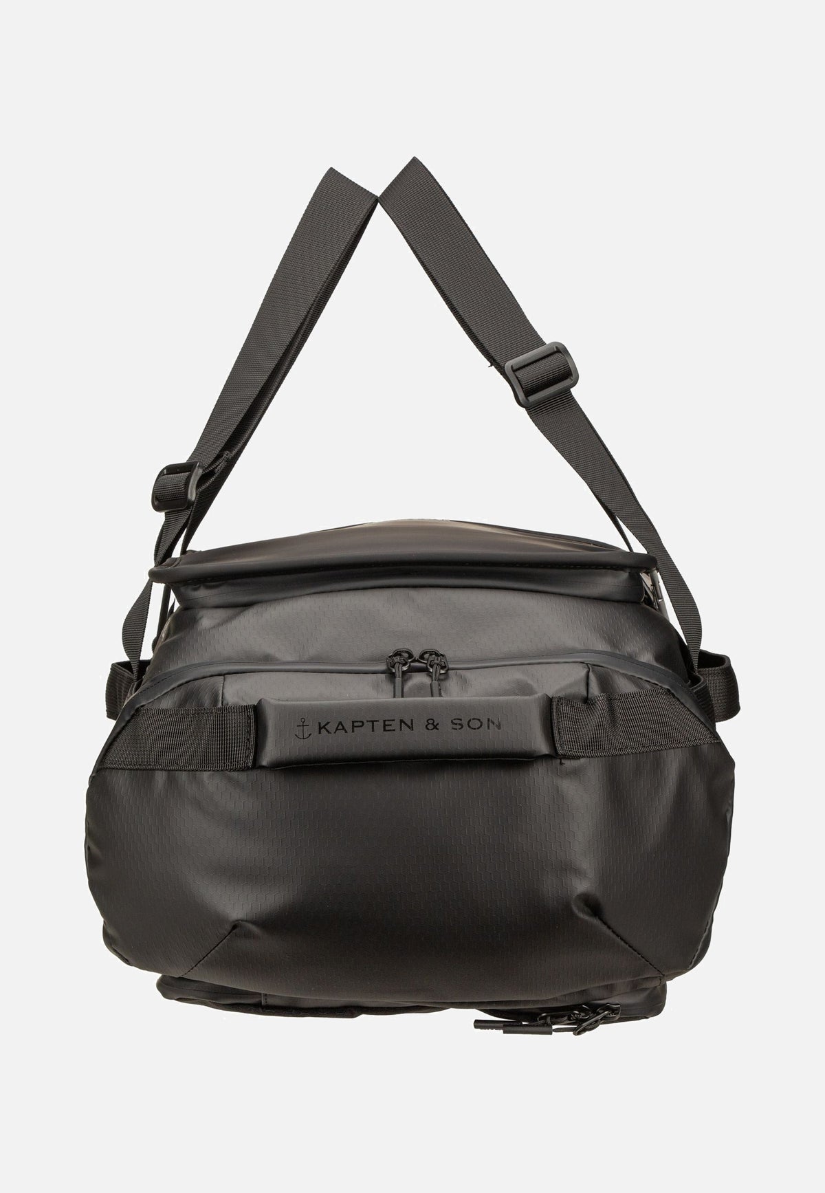 Kapten & Son Lisbon Duffle Backpack S All Black Rucksack