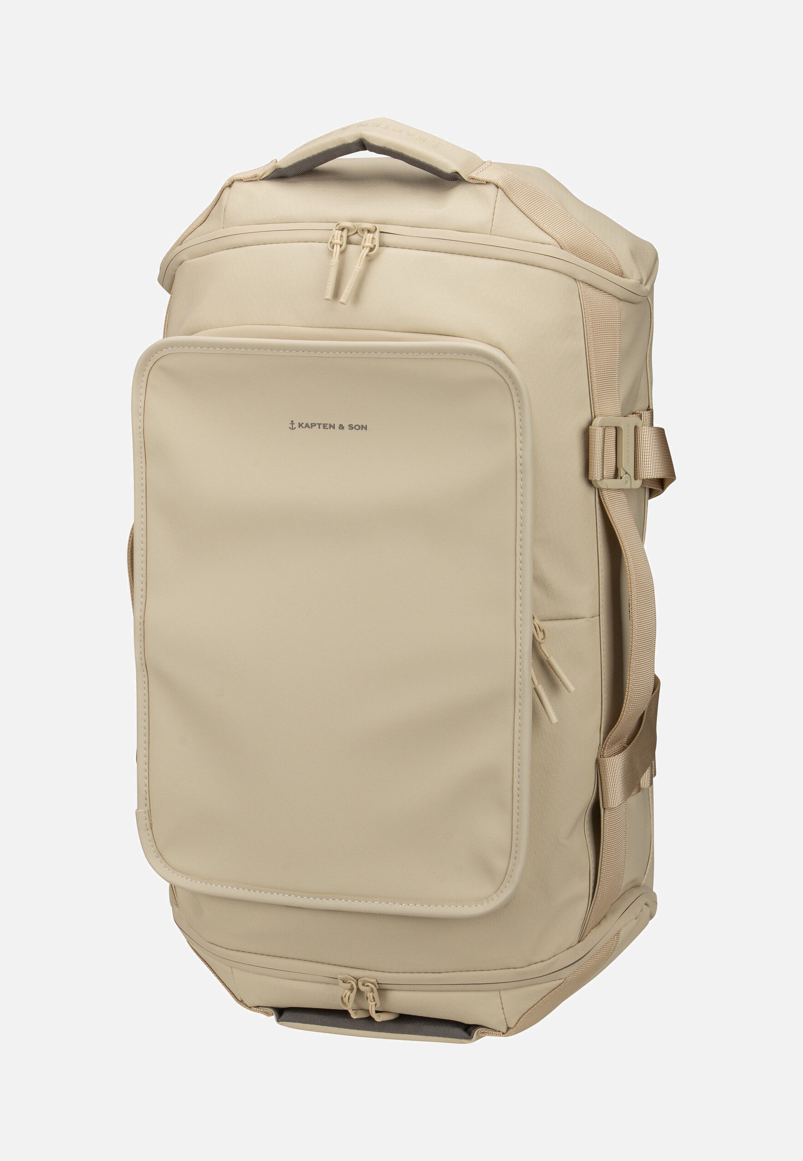Kapten & Son Lisbon Duffle Backpack S Sandstone Rucksack
