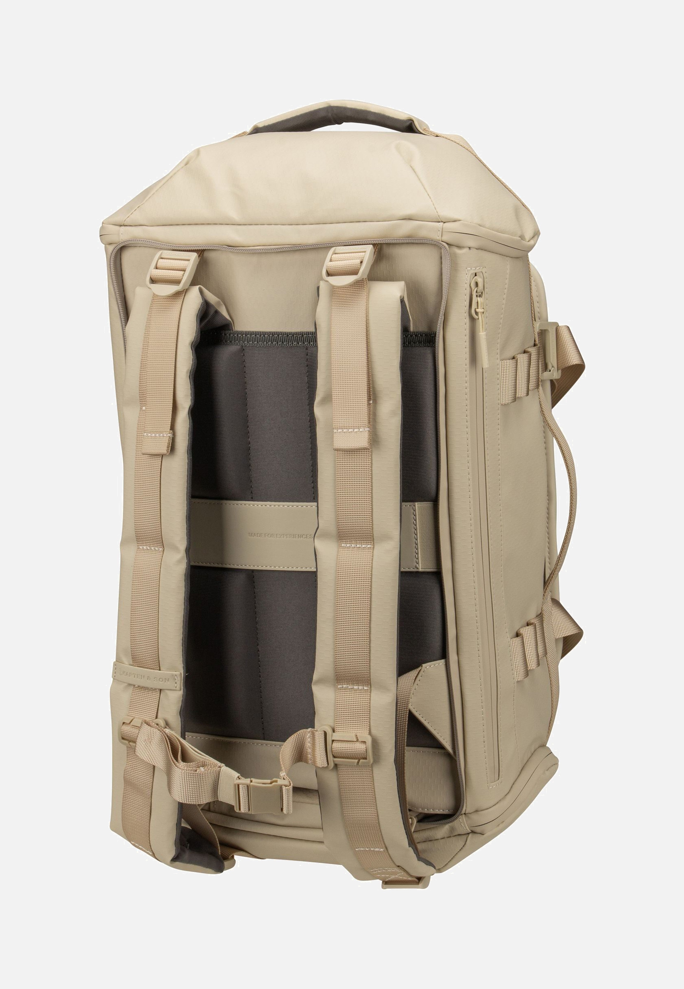 Kapten & Son Lisbon Duffle Backpack S Sandstone Rucksack