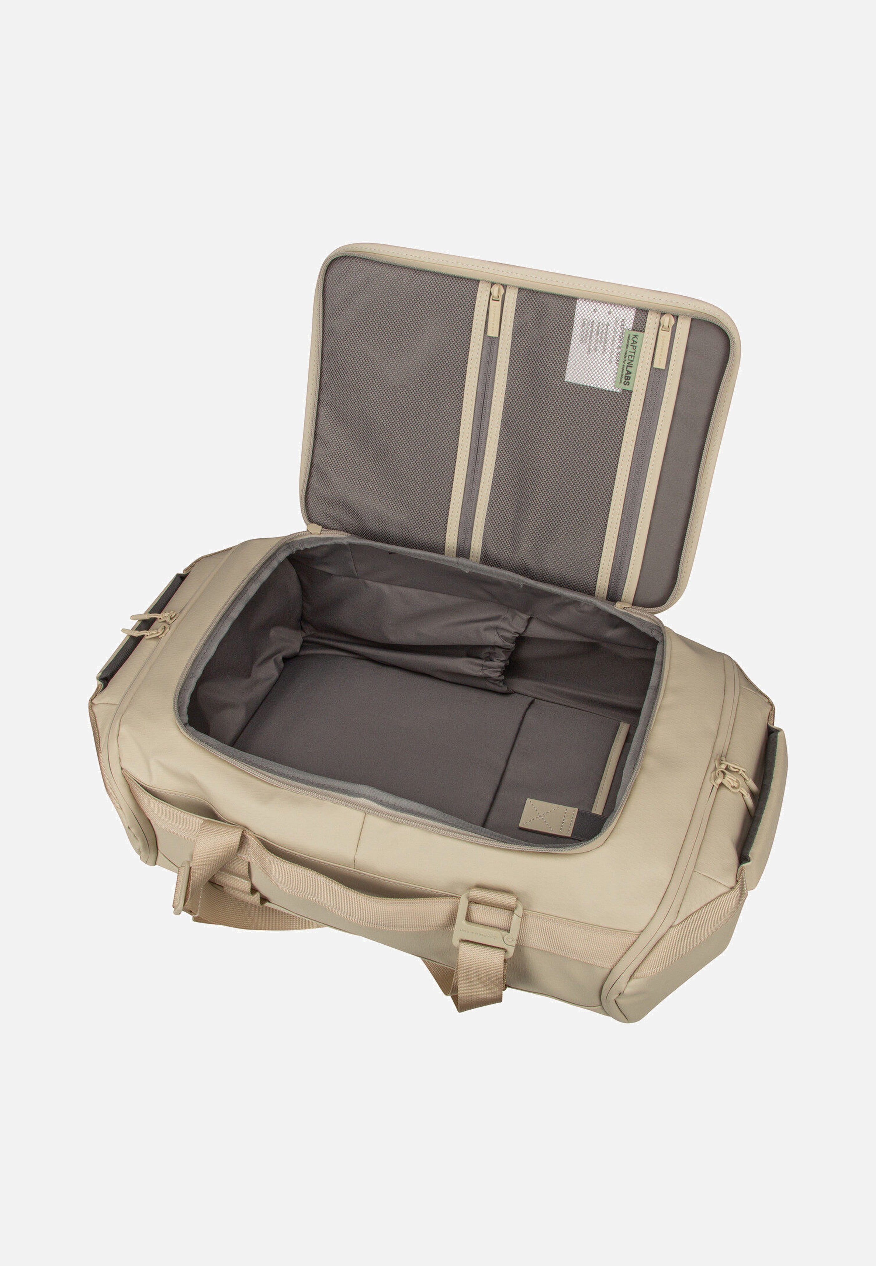 Kapten & Son Lisbon Duffle Backpack S Sandstone Rucksack