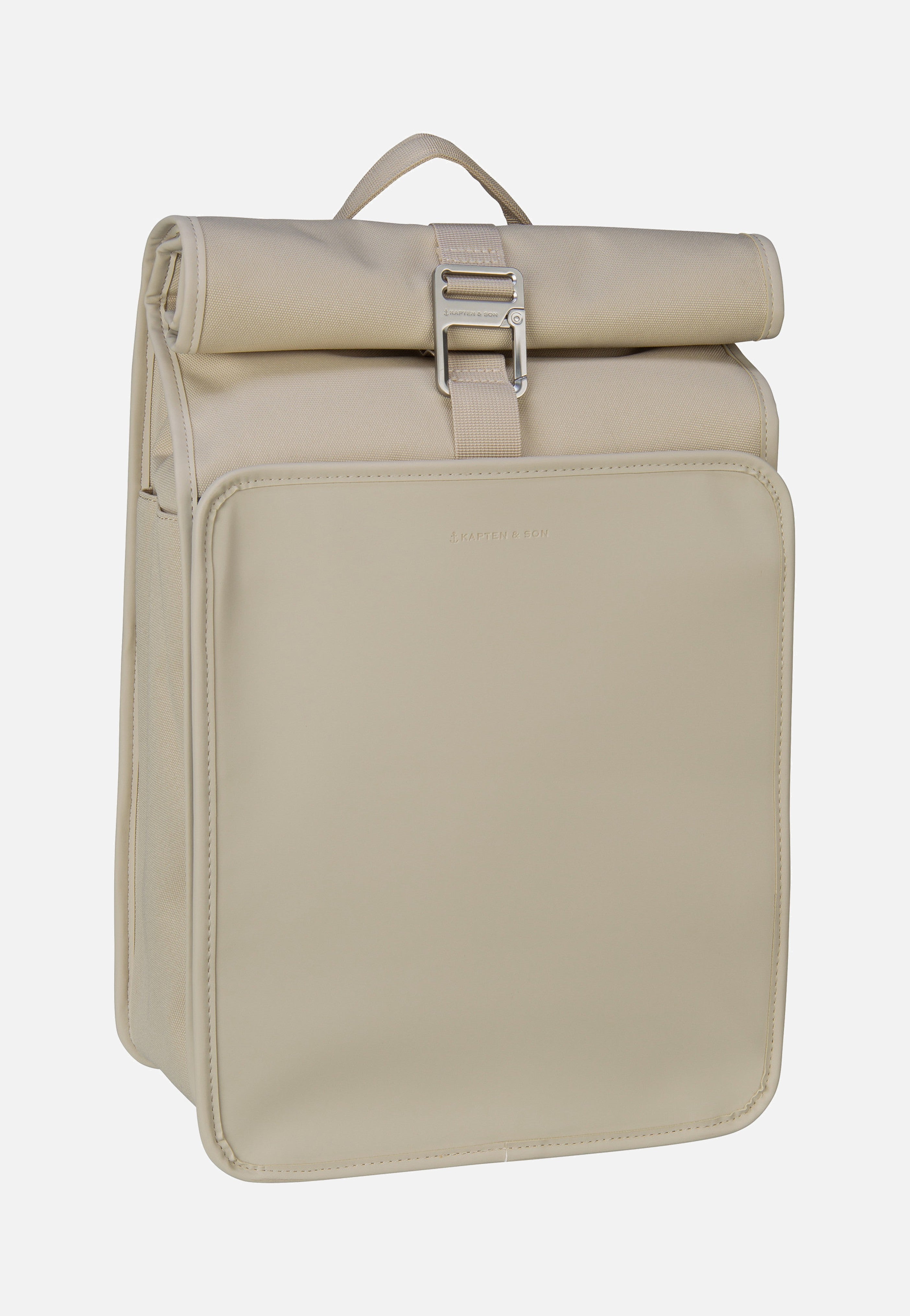 Kapten & Son Lund Pro Sandstone Rolltop Rucksack