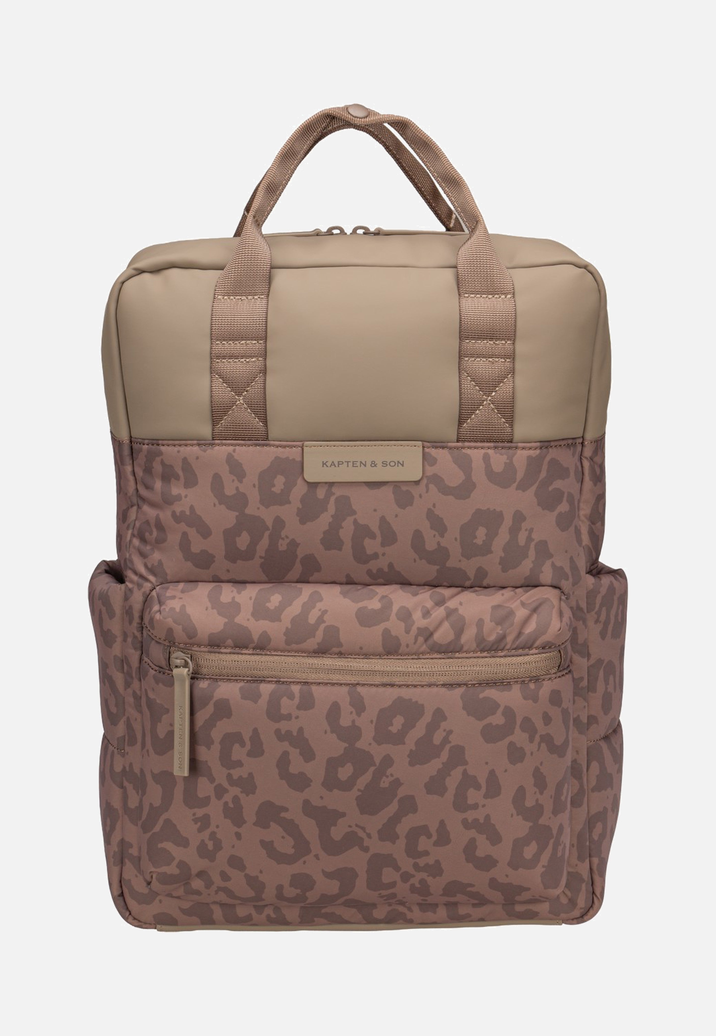 Kapten & Son Bergen Cloud Leo Dark Brown Rucksack