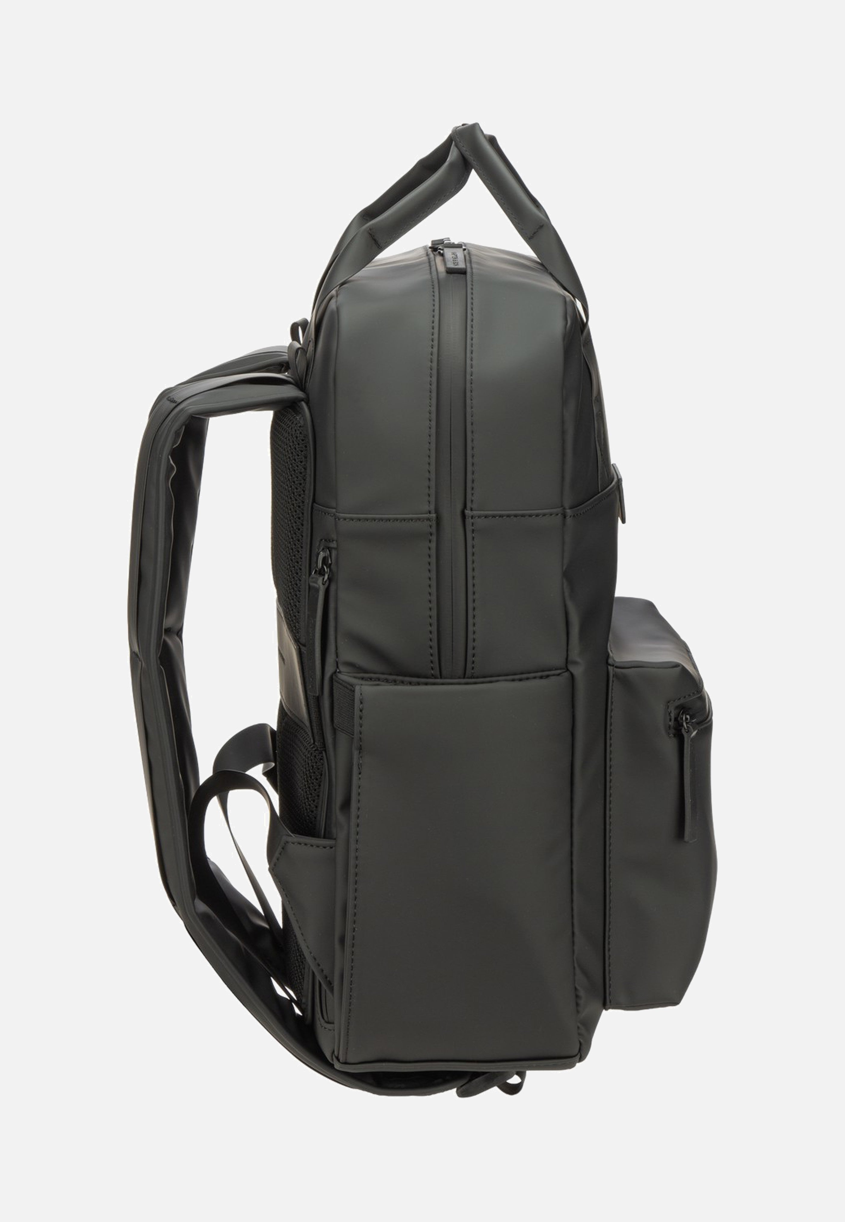 Kapten & Son Bergen Pro Full PU All Black Rucksack