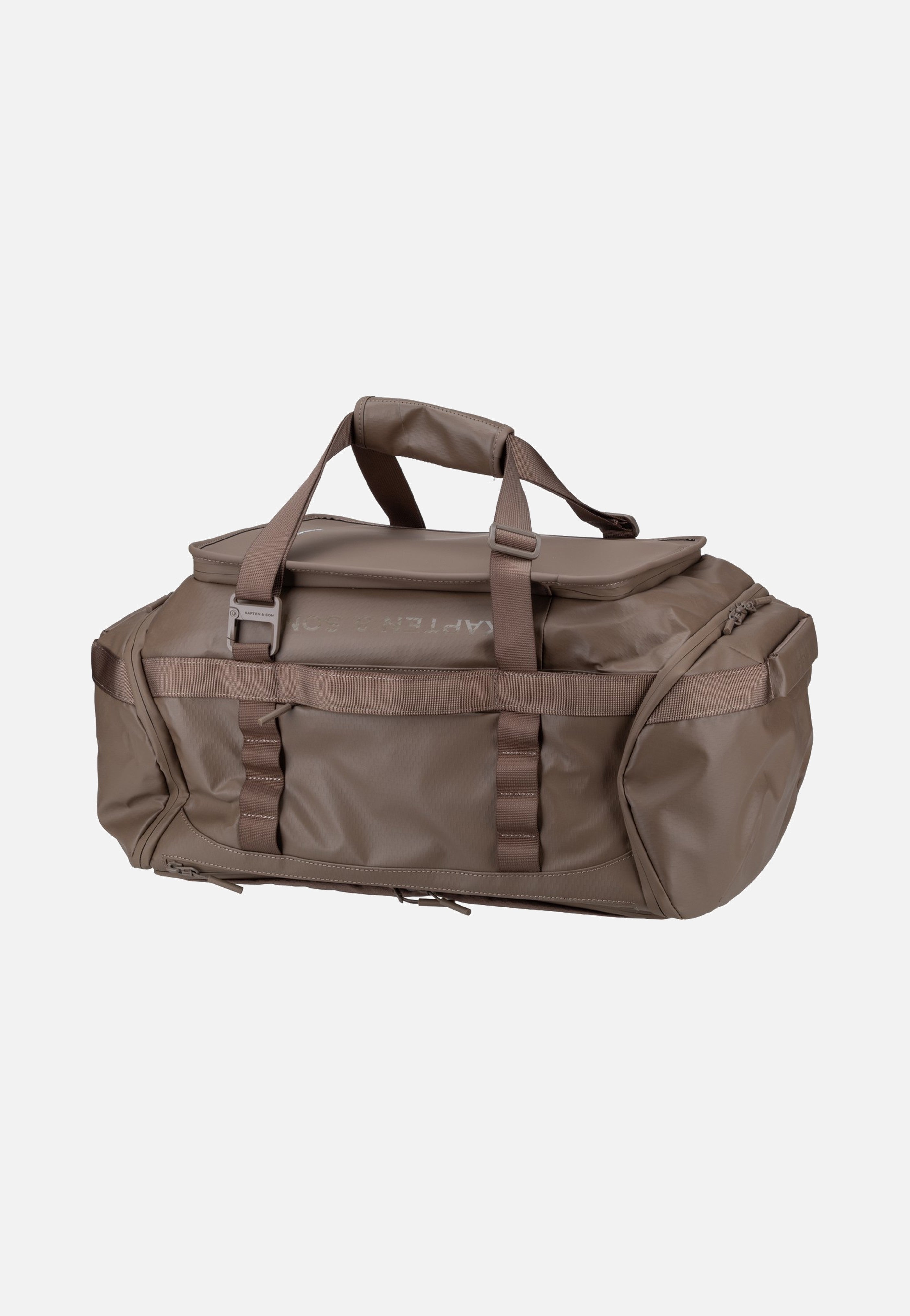 Kapten & Son Lisbon Duffle Backpack Medium Walnut Travel Backpack