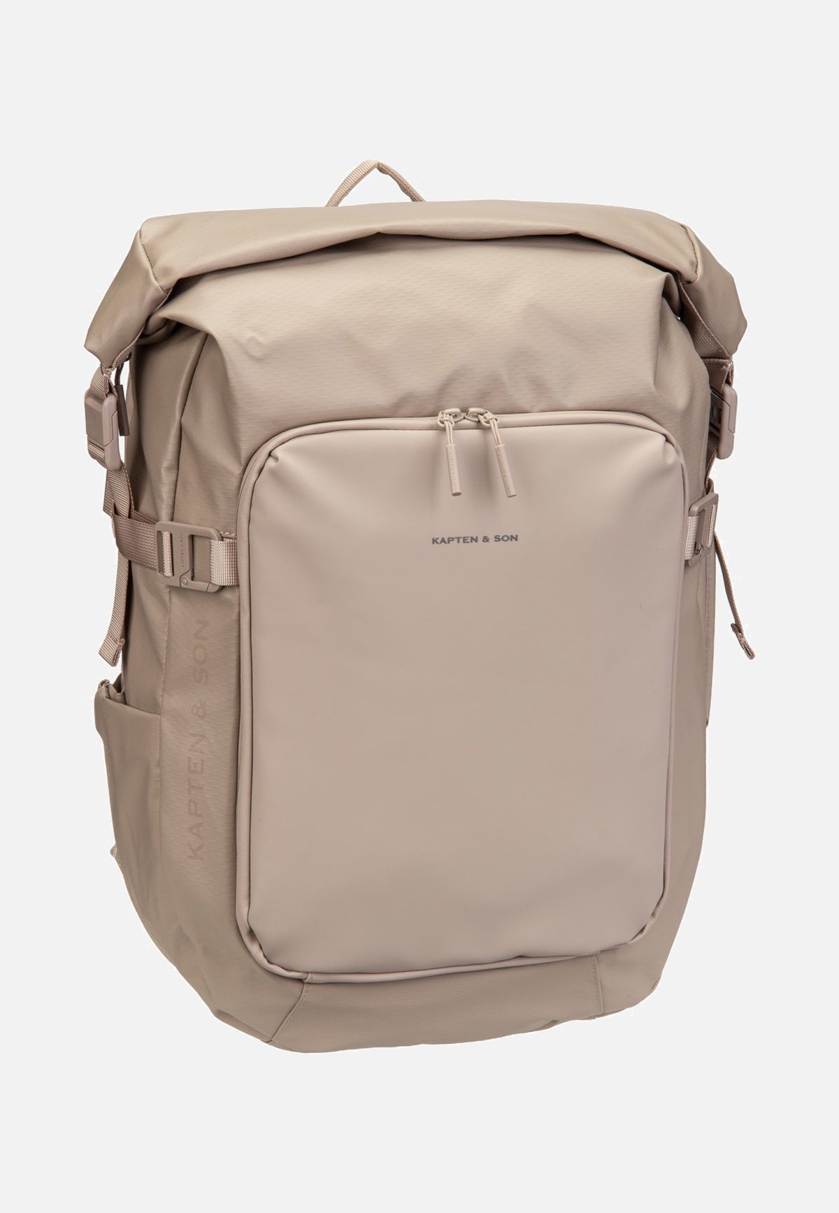 Kapten & Son Lisbon Pro Muted Rose Rolltop Rucksack