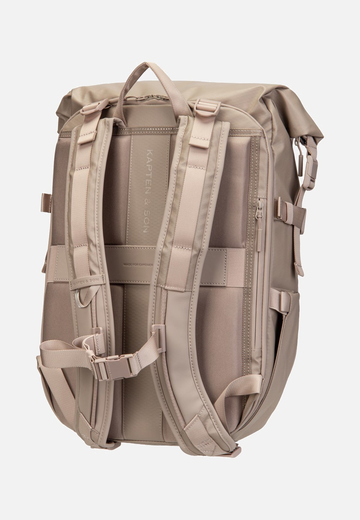 Kapten & Son Lisbon Pro Muted Rose Rolltop Rucksack