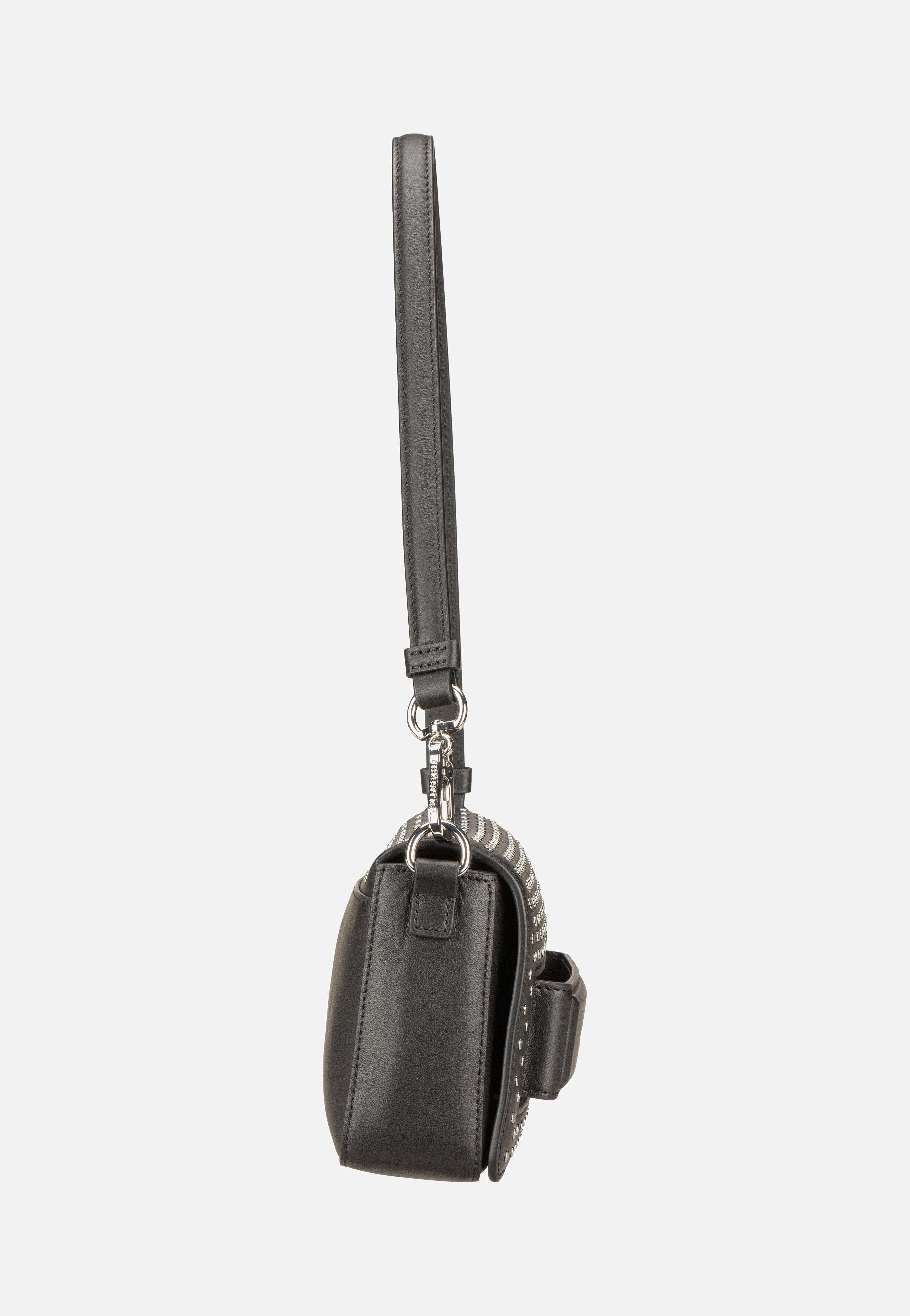 Karl Lagerfeld Ikon/K Soft Shoulderbag Studs Black Embellishment Evening Bag