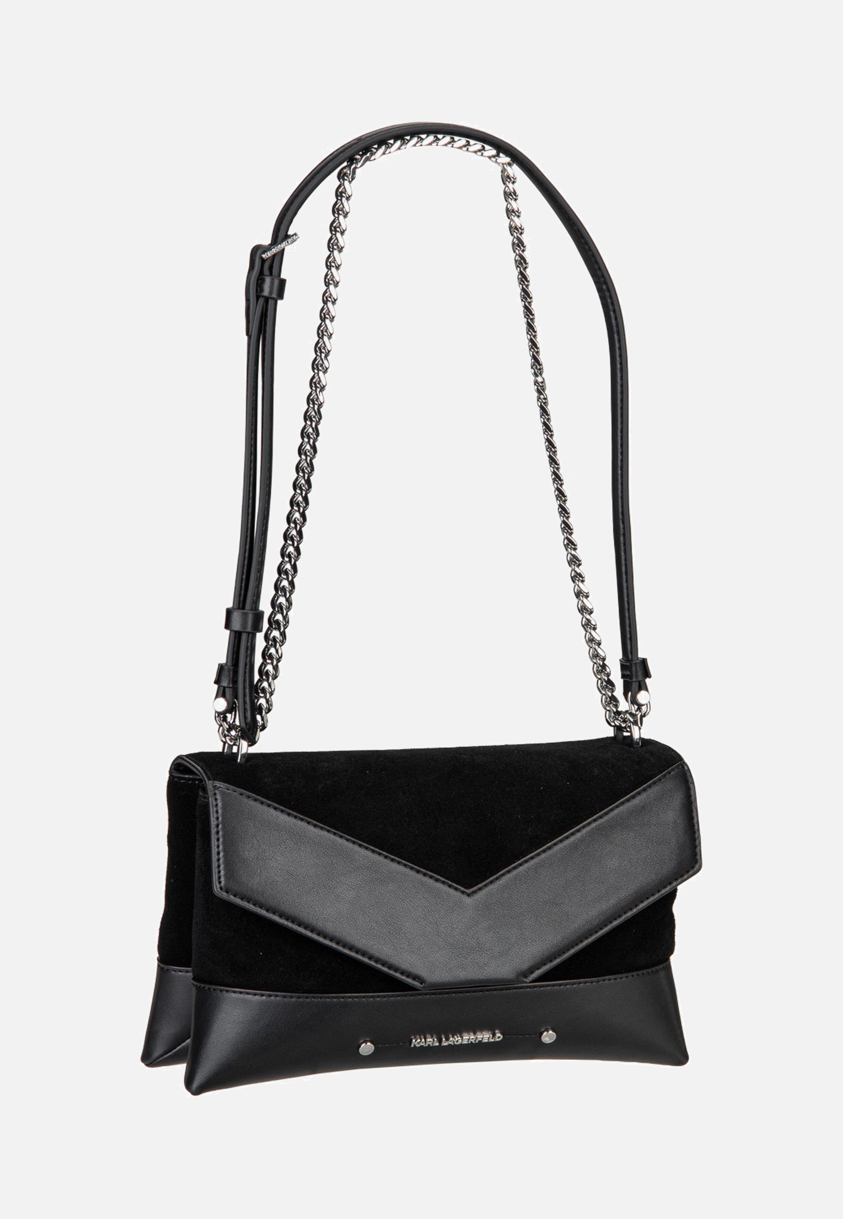 Karl Lagerfeld K/Koncept Crossbody Black-Nickel Crossbody Bag