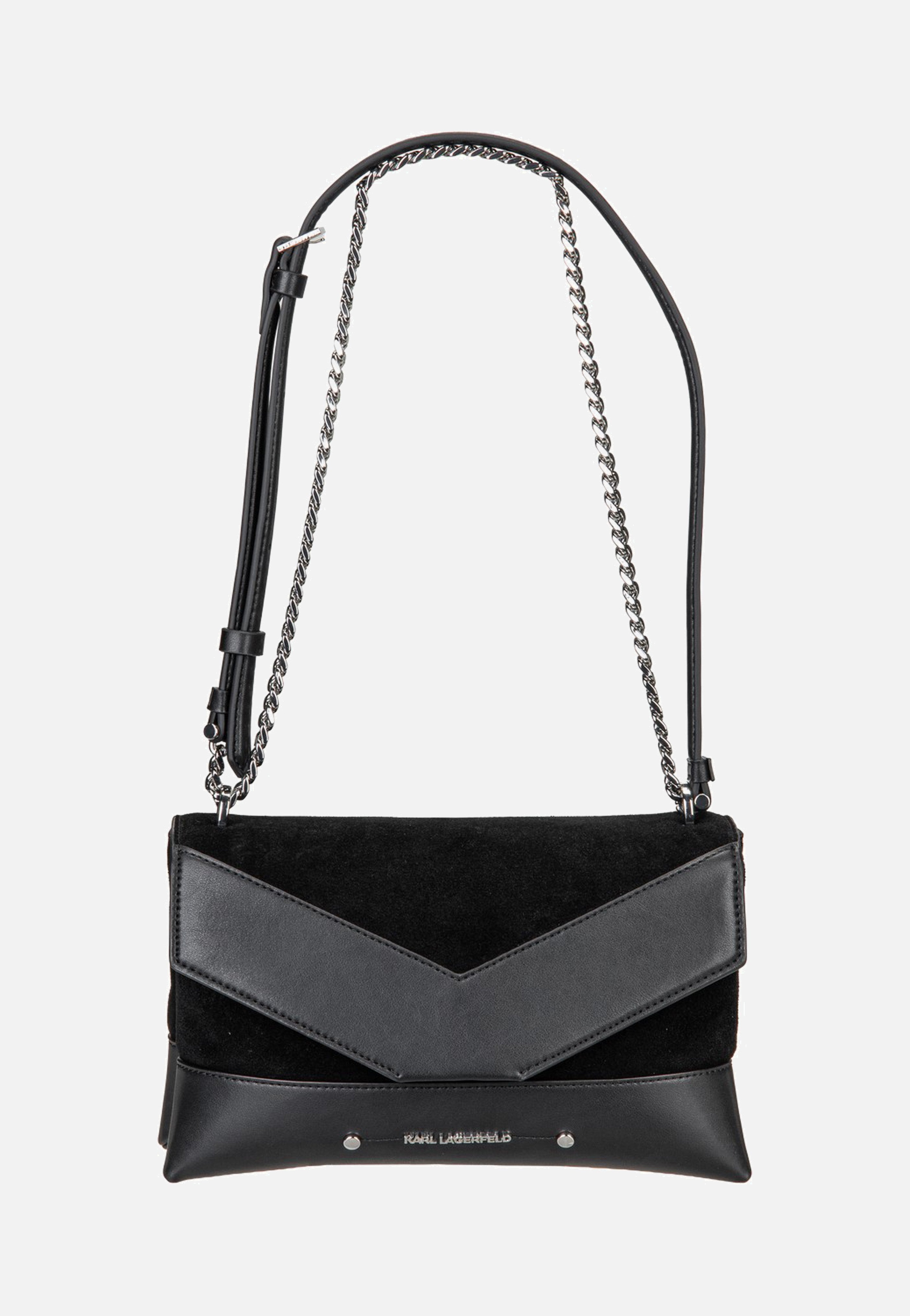 Karl Lagerfeld K/Koncept Crossbody Black-Nickel Crossbody Bag