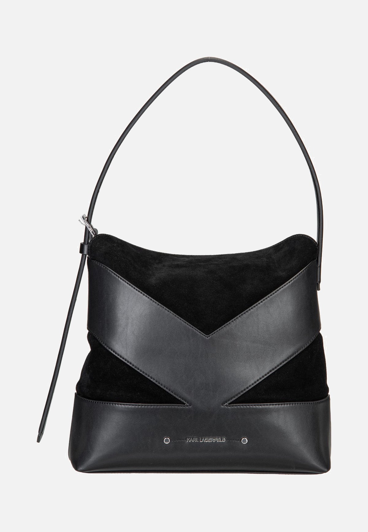 Karl Lagerfeld K/Koncept Hobo Black-Nickel Hobo Bag