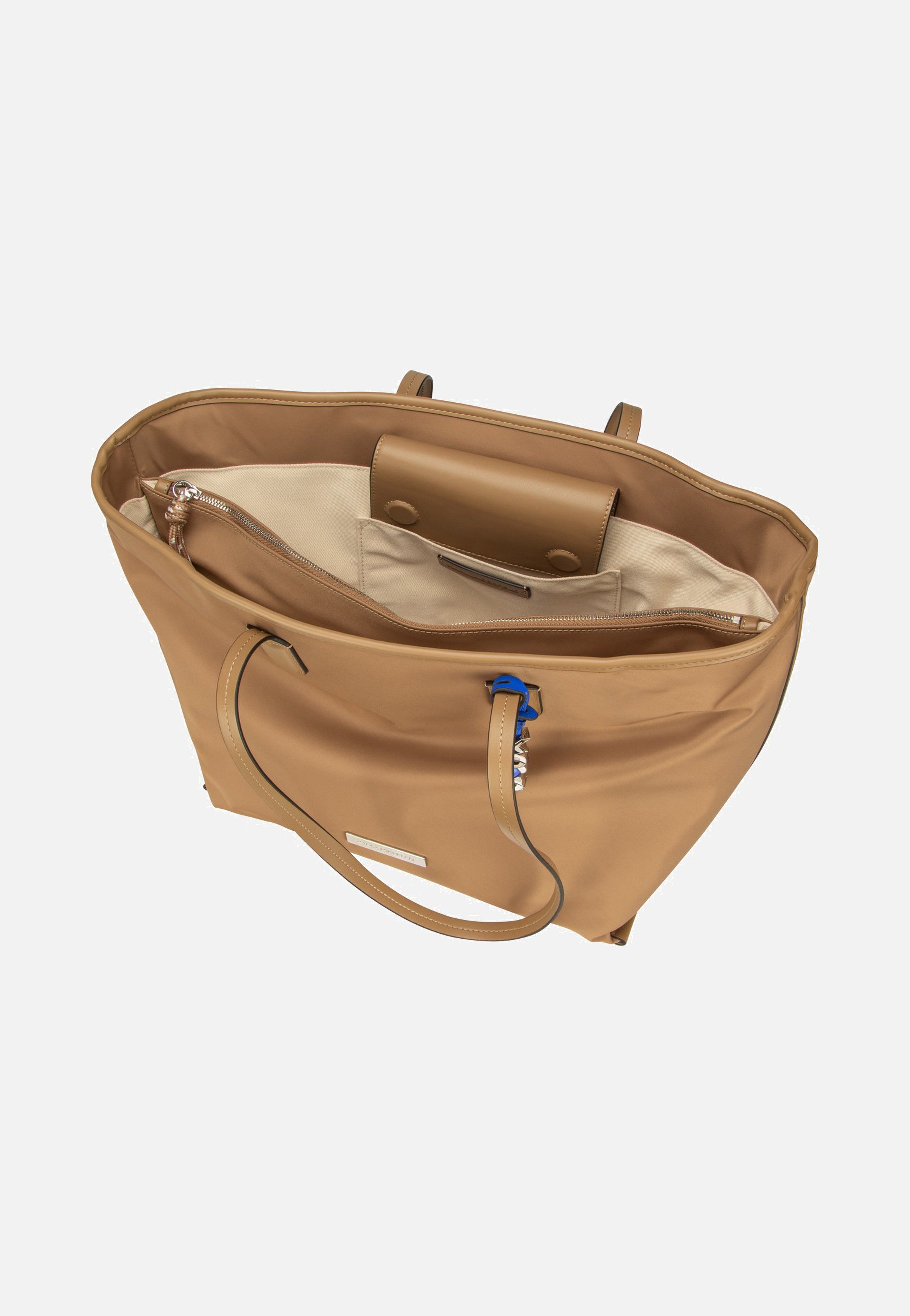 Karl Lagerfeld Ikon Nylon LG Tote Mushroom Brown Shopper
