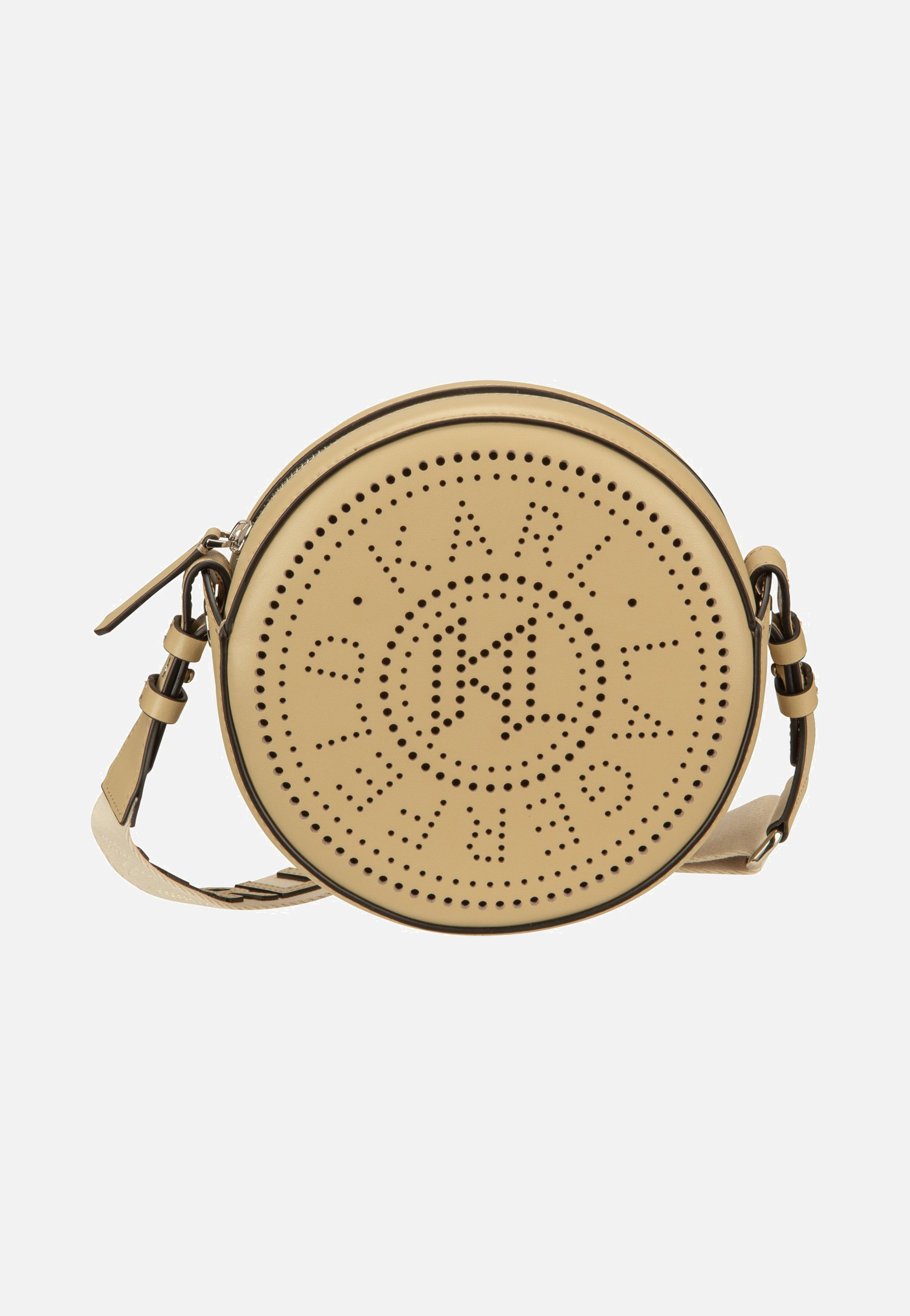 Karl Lagerfeld K/Circle Round CB Perforated Safari Umhängetasche