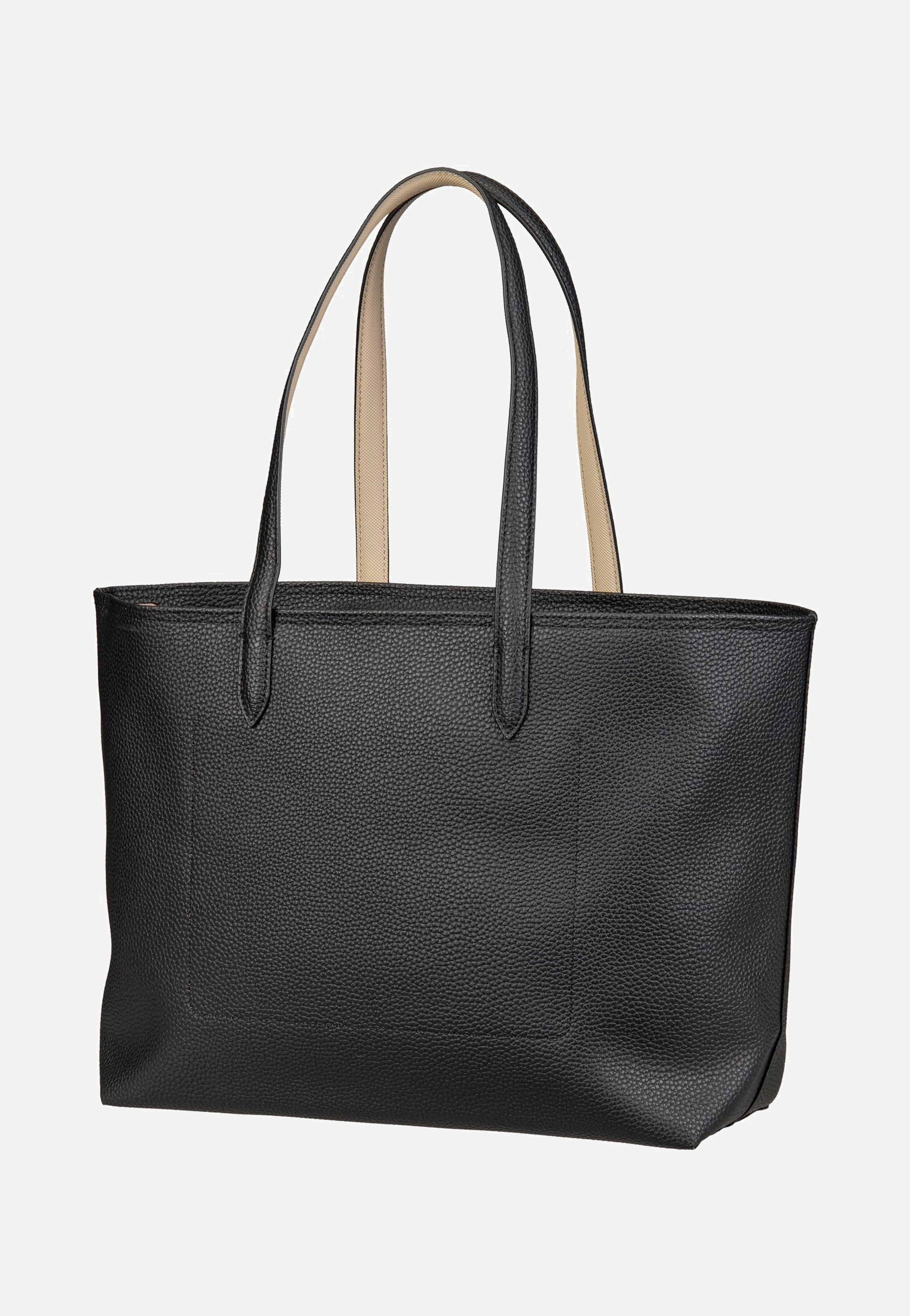 Lacoste Anna Zipped Shopping NF4823AA Noir Krema Shopper