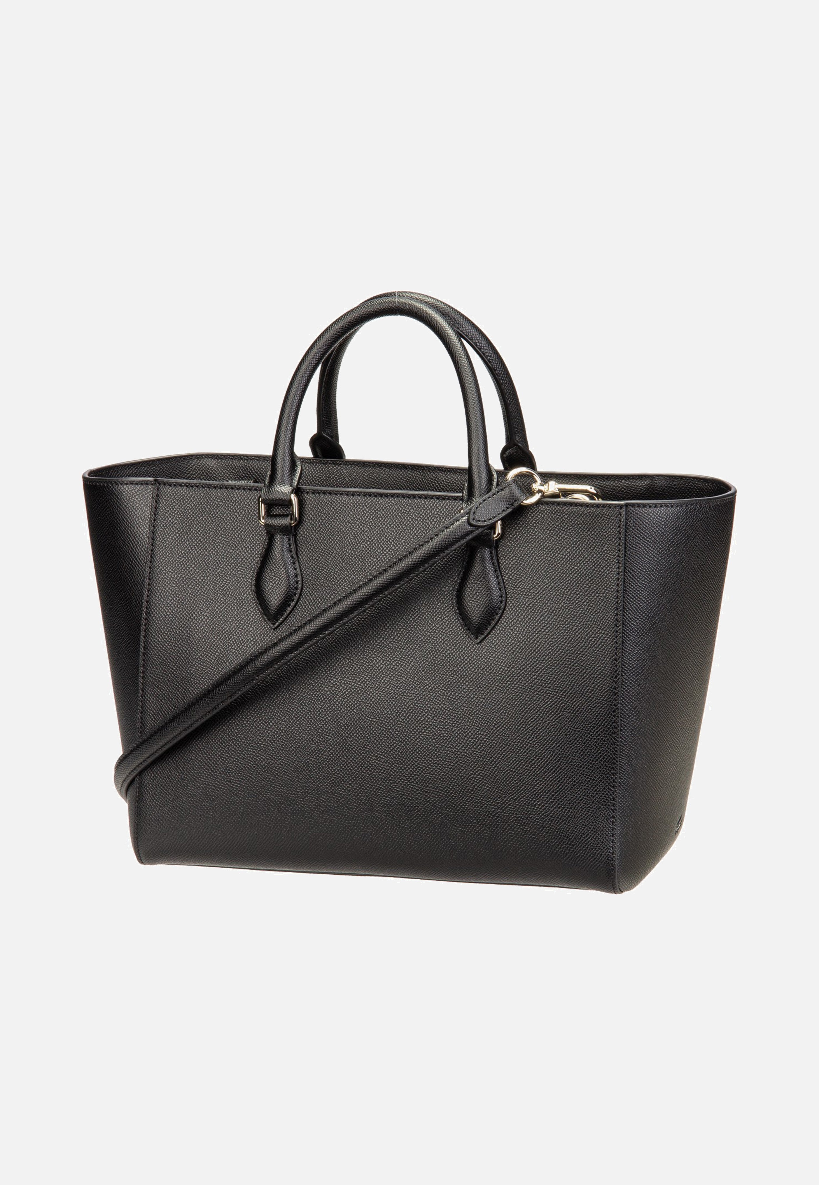 Lacoste Champs Elysees Top Handle Noir Handle Bag