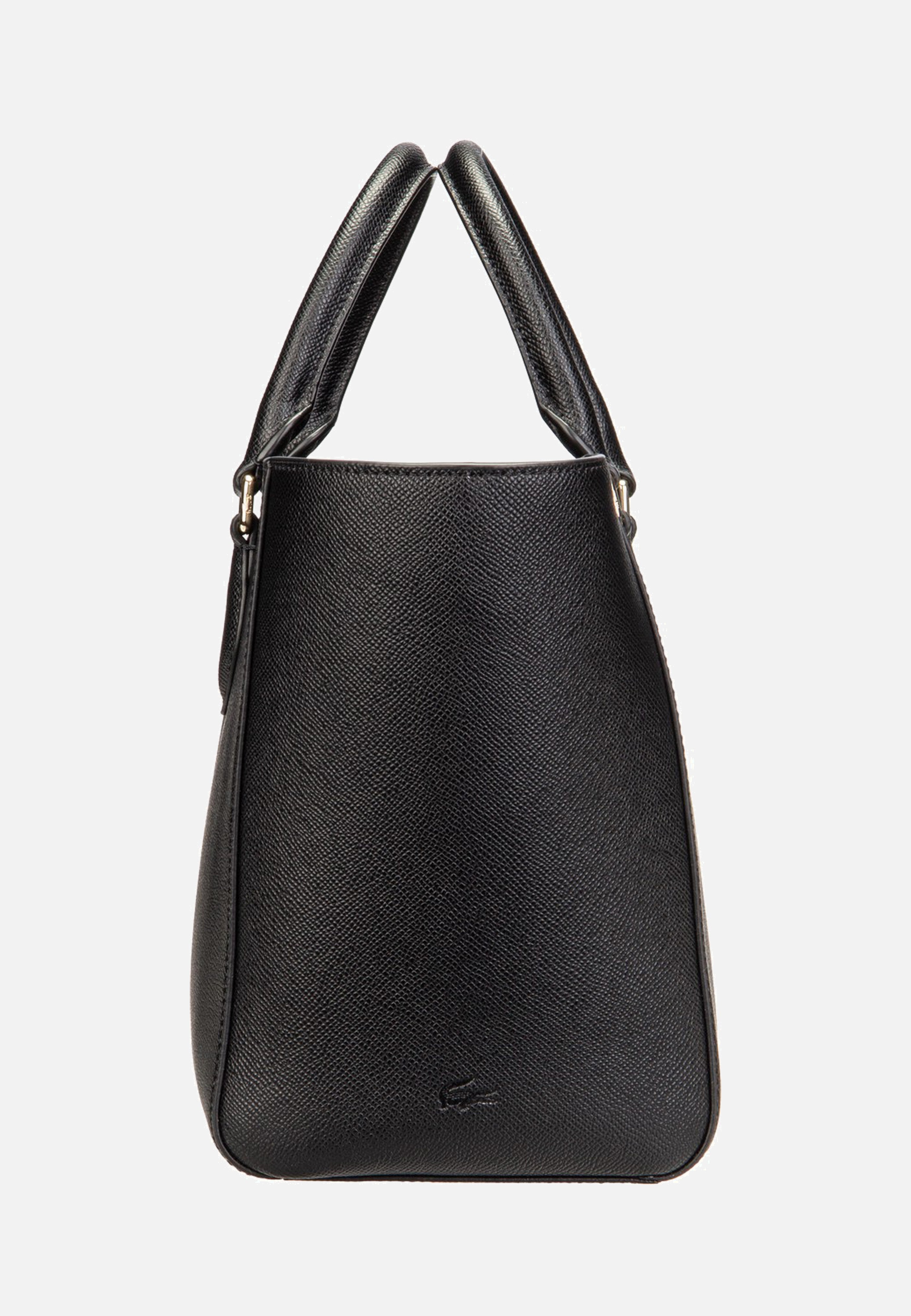 Lacoste Champs Elysees Top Handle Noir Handle Bag