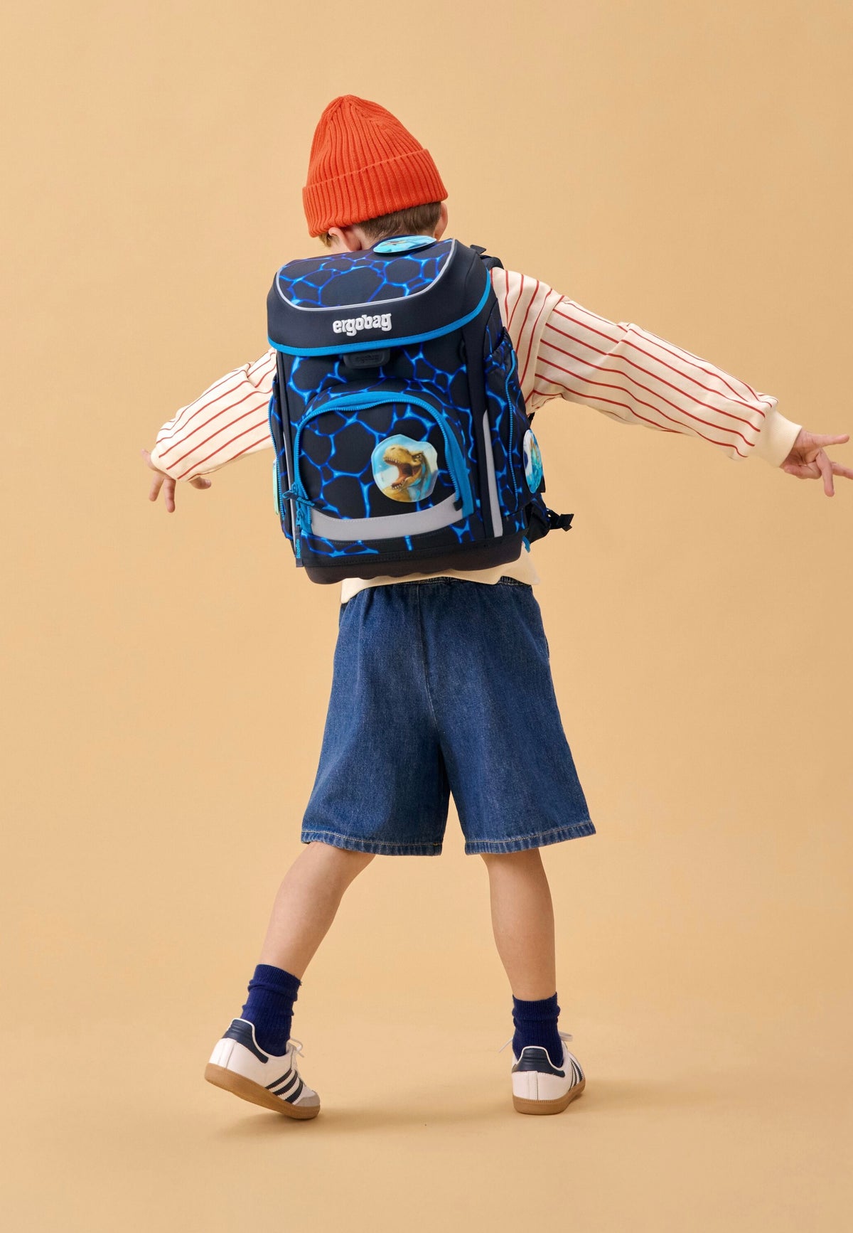 ergobag cubo Set COLOR FLASH Bärassic Garden Schulranzen