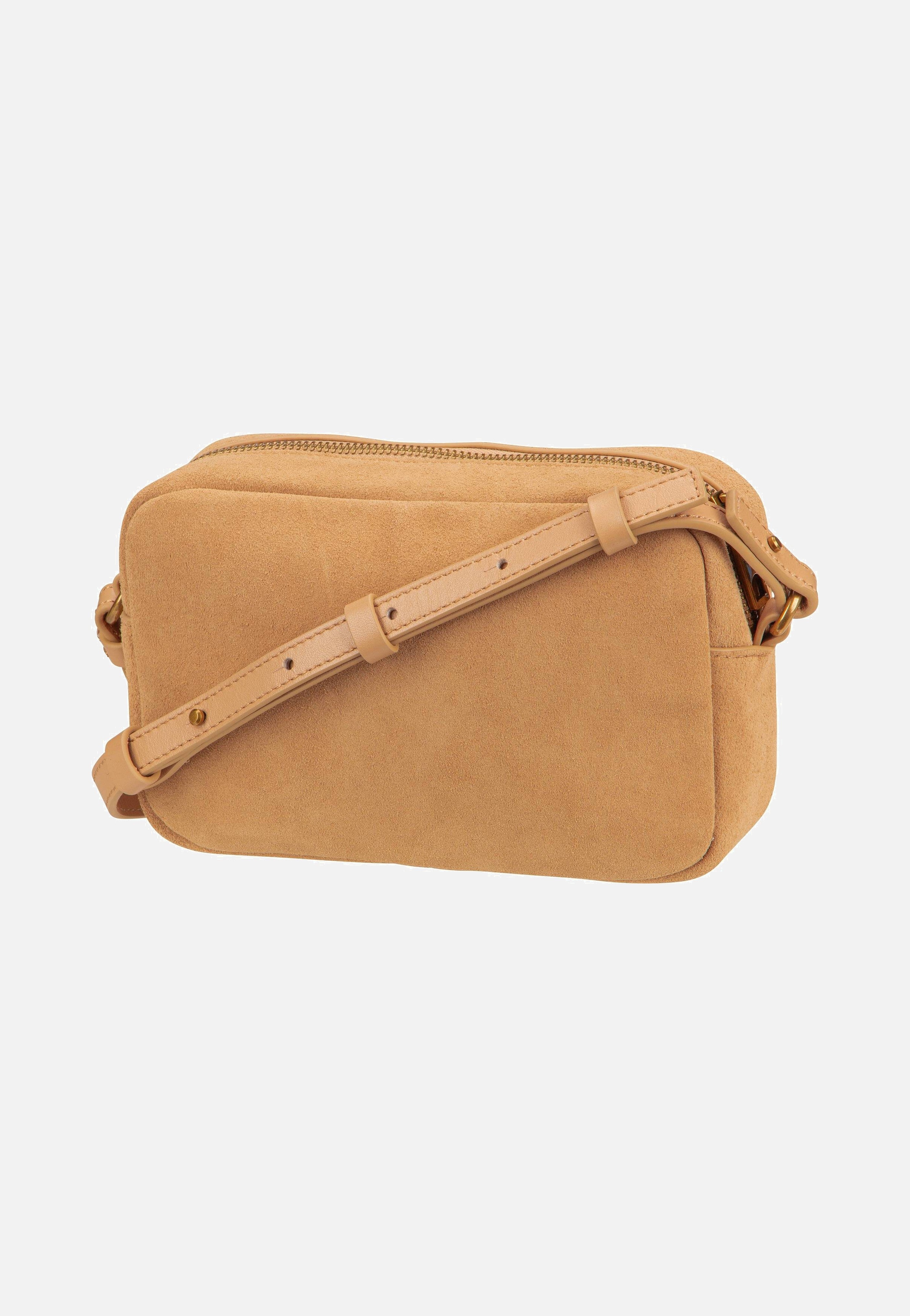 Liebeskind Berlin Ella Camera S Suede Beige Umhängetasche