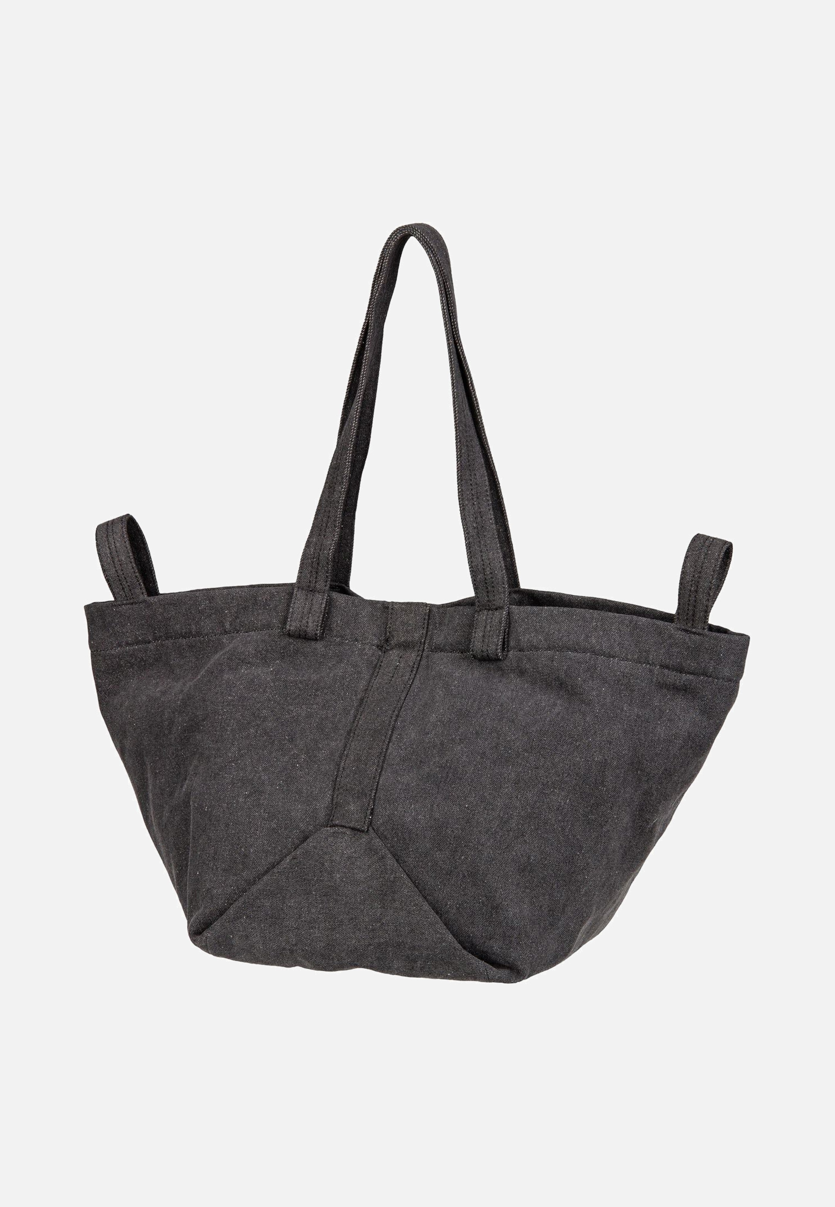 Liebeskind Berlin Elvira M Denim Black Shopper