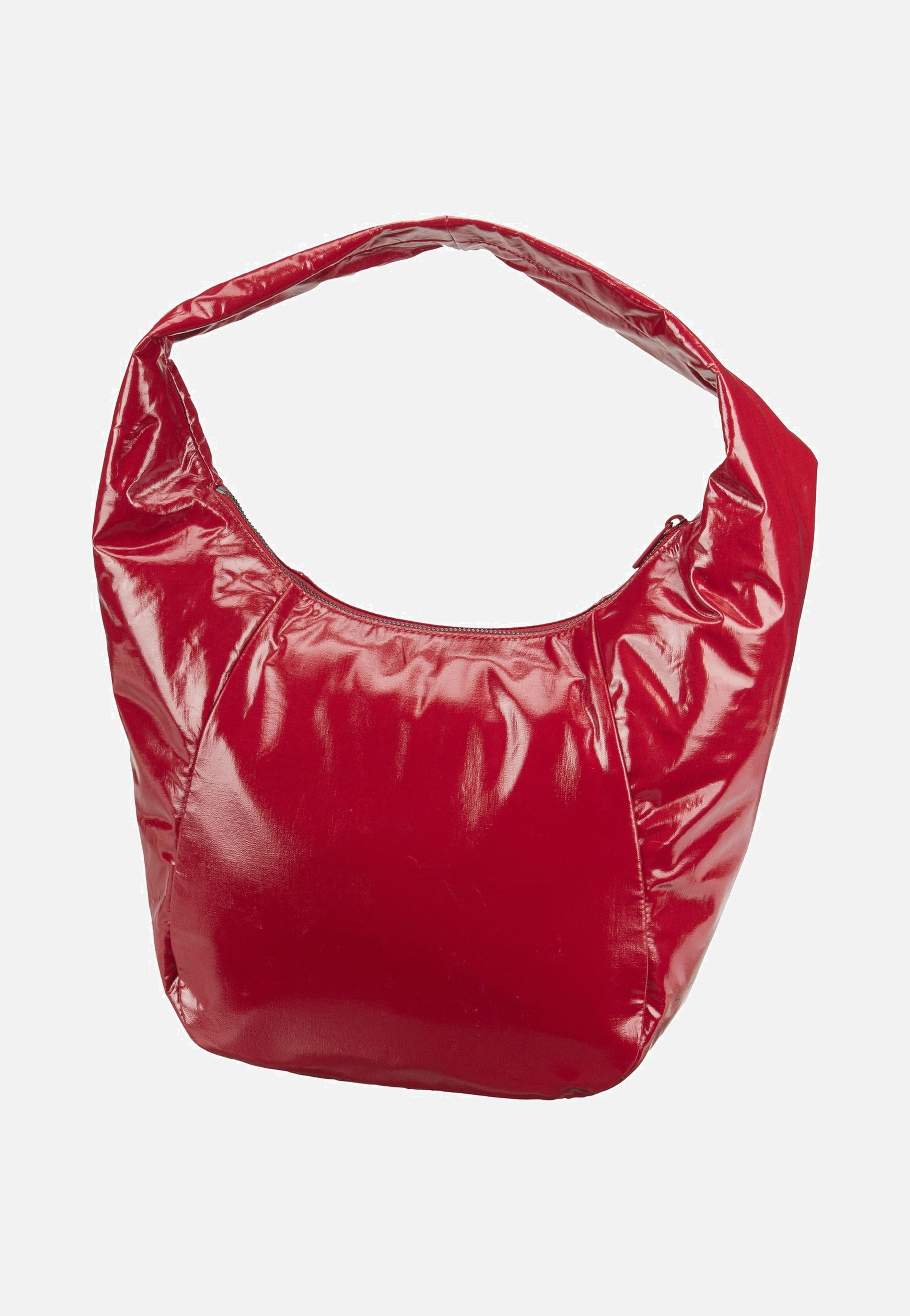 Liebeskind Berlin Ferrah M Rain True Red Hobo Bag