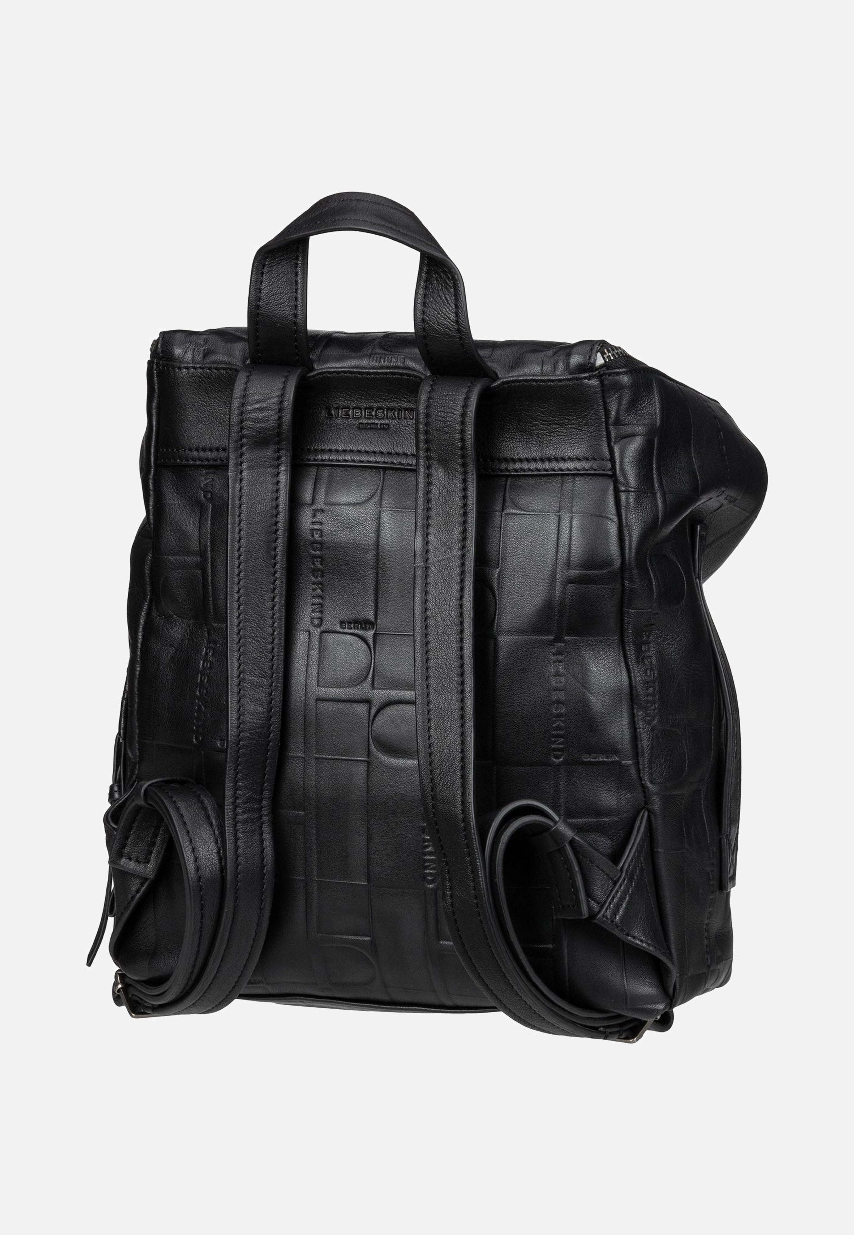Liebeskind Berlin Hera Monogramm 2159974 Black Rucksack