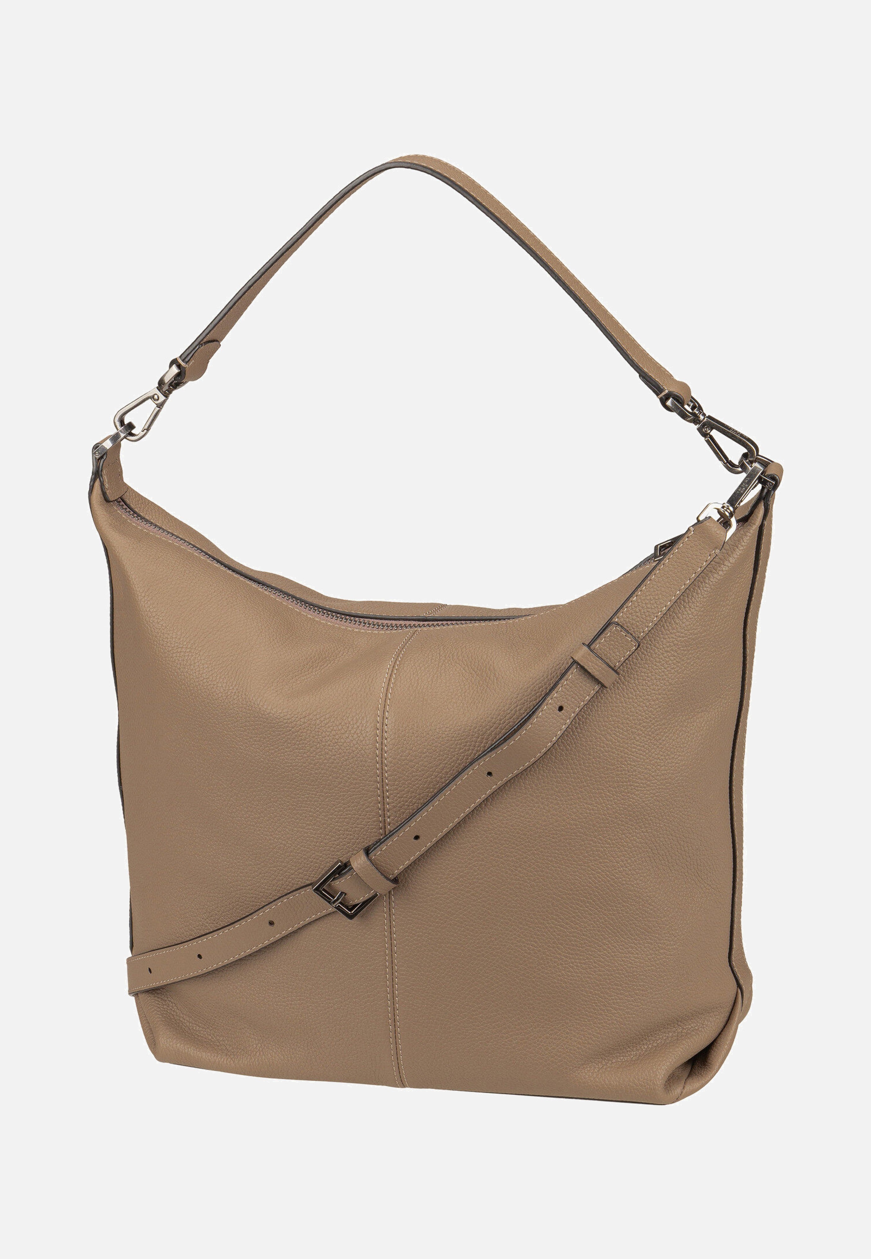 Liebeskind Berlin Paris M Pebble Neutral Gray Hobo Bag