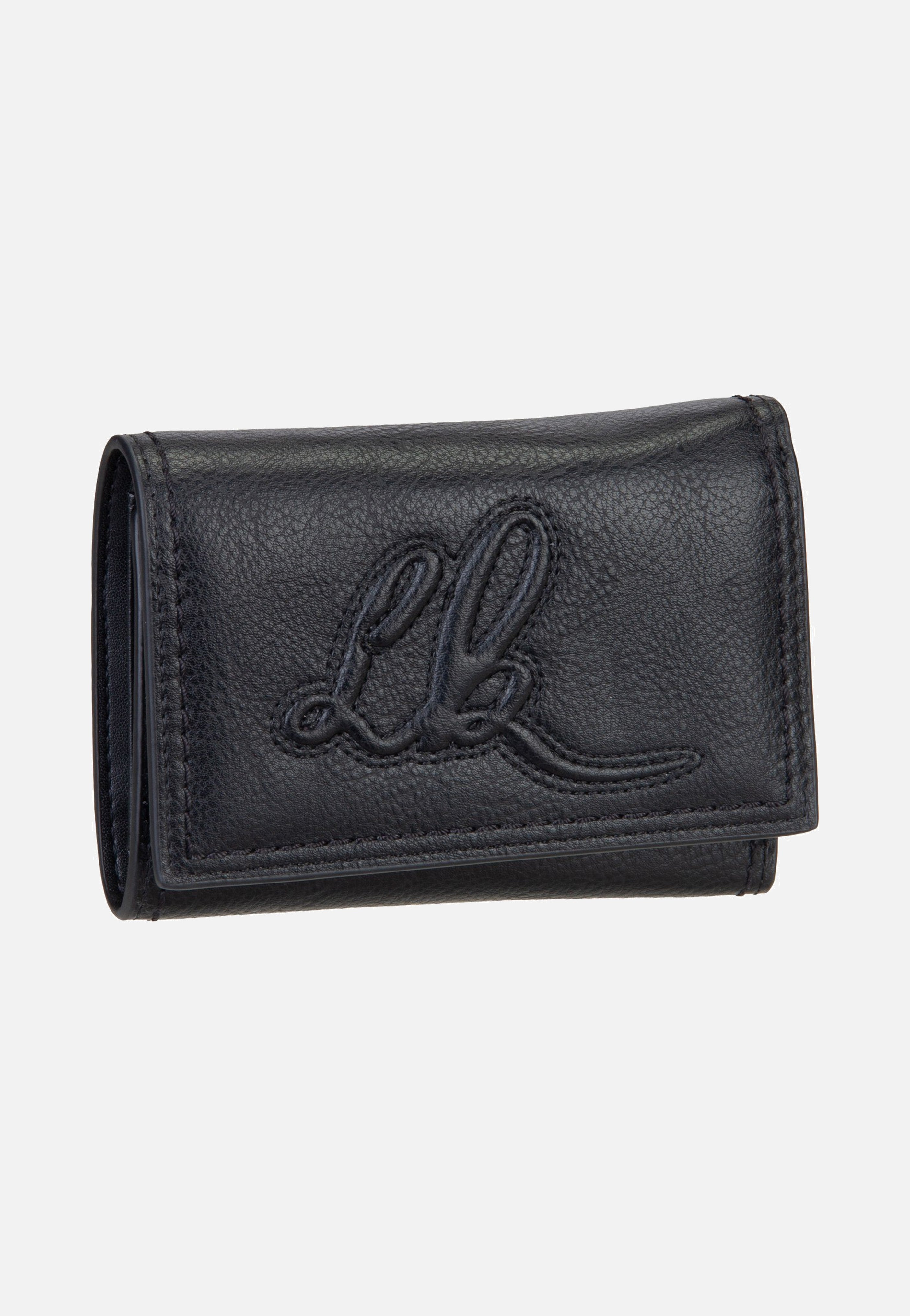 Liebeskind Berlin Capri Linn Cow Natural Black Portemonnaie