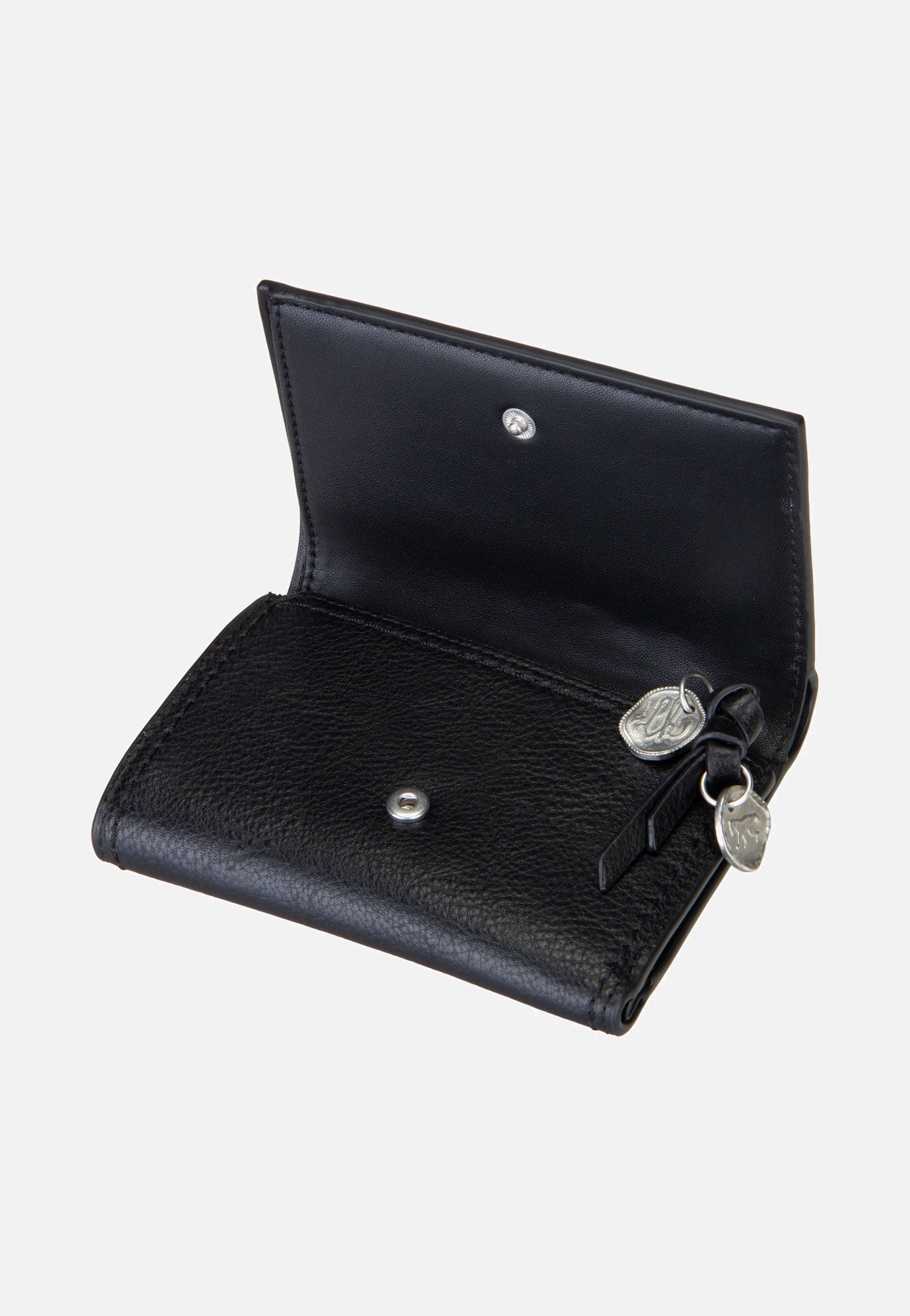 Liebeskind Berlin Capri Linn Cow Natural Black Portemonnaie