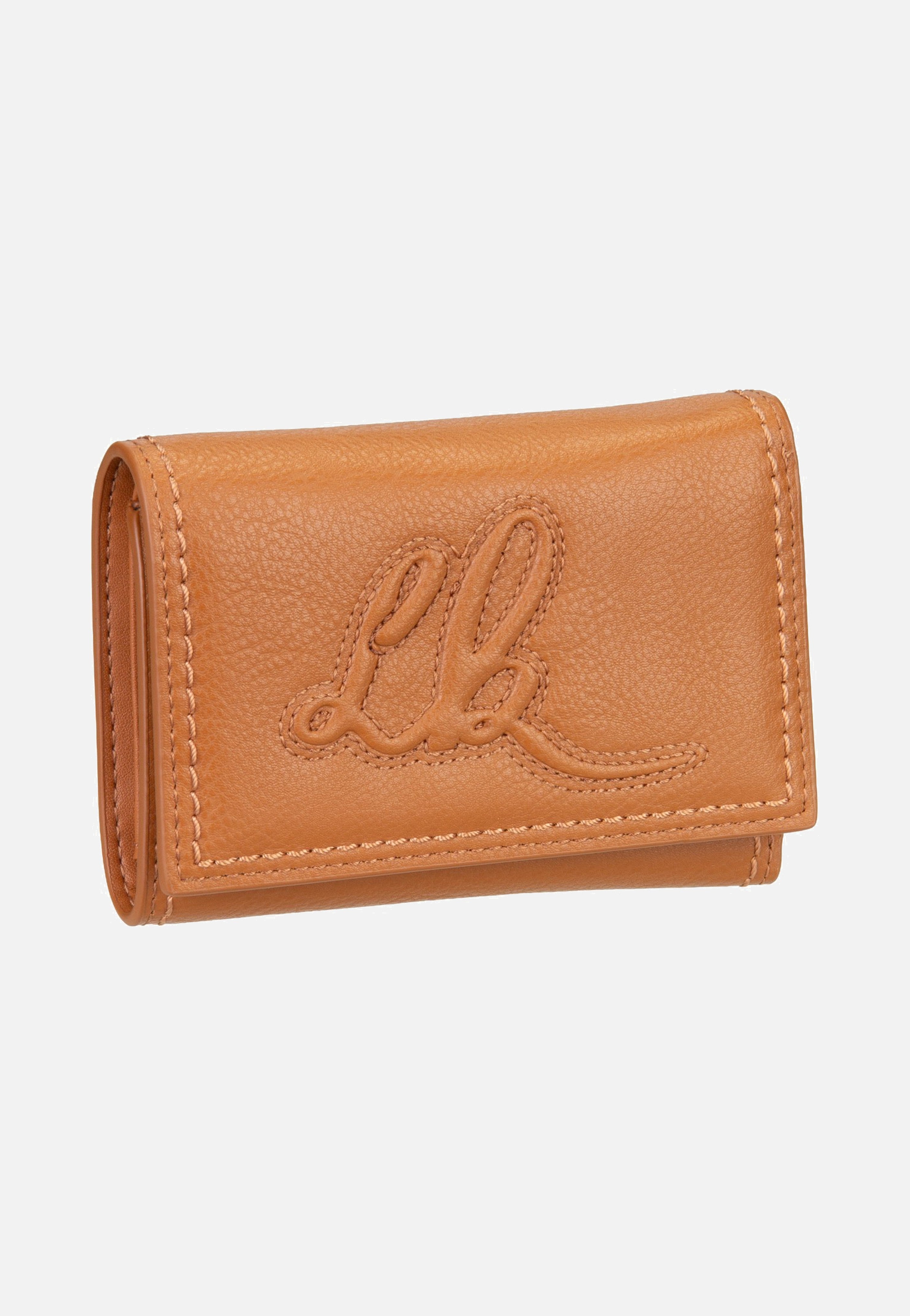 Liebeskind Berlin Capri Linn Cow Natural Cognac Portemonnaie