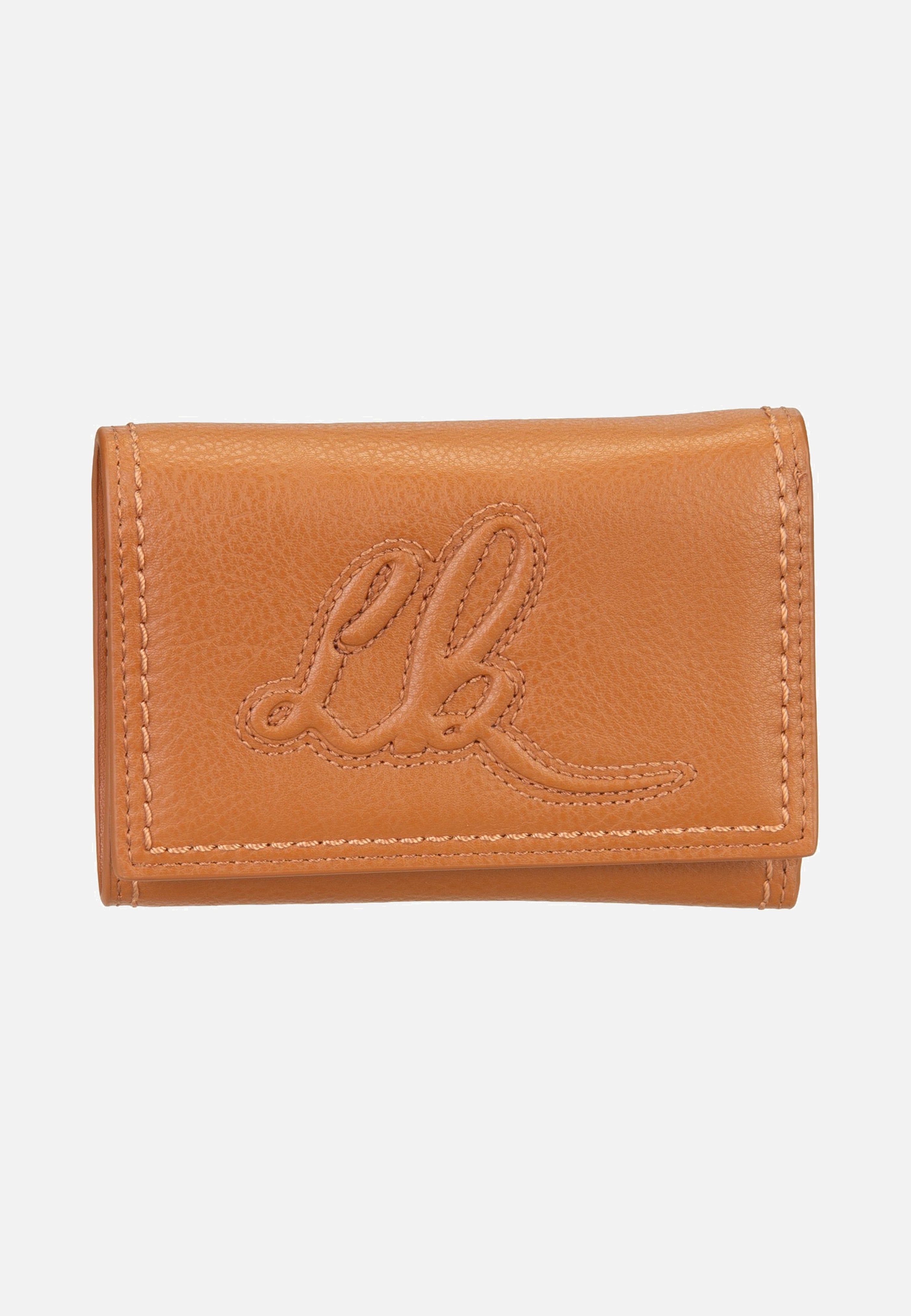 Liebeskind Berlin Capri Linn Cow Natural Cognac Portemonnaie