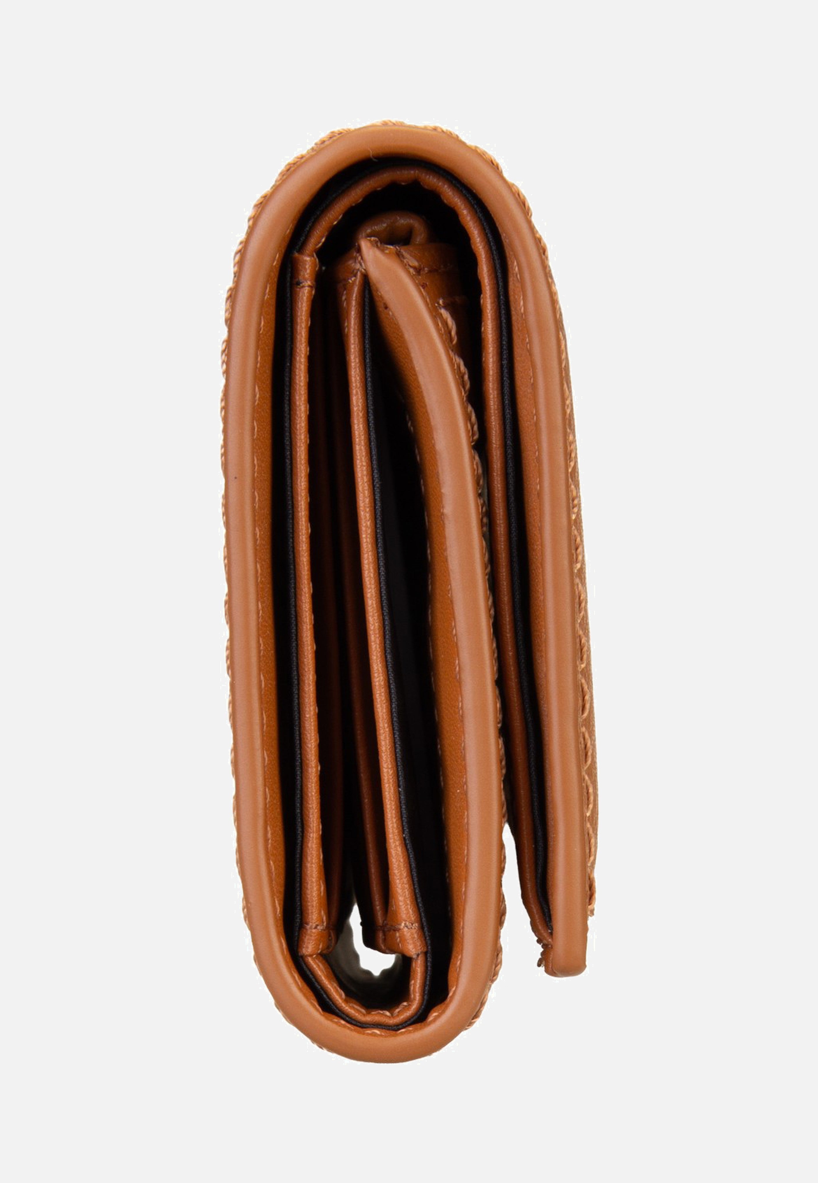 Liebeskind Berlin Capri Linn Cow Natural Cognac Portemonnaie