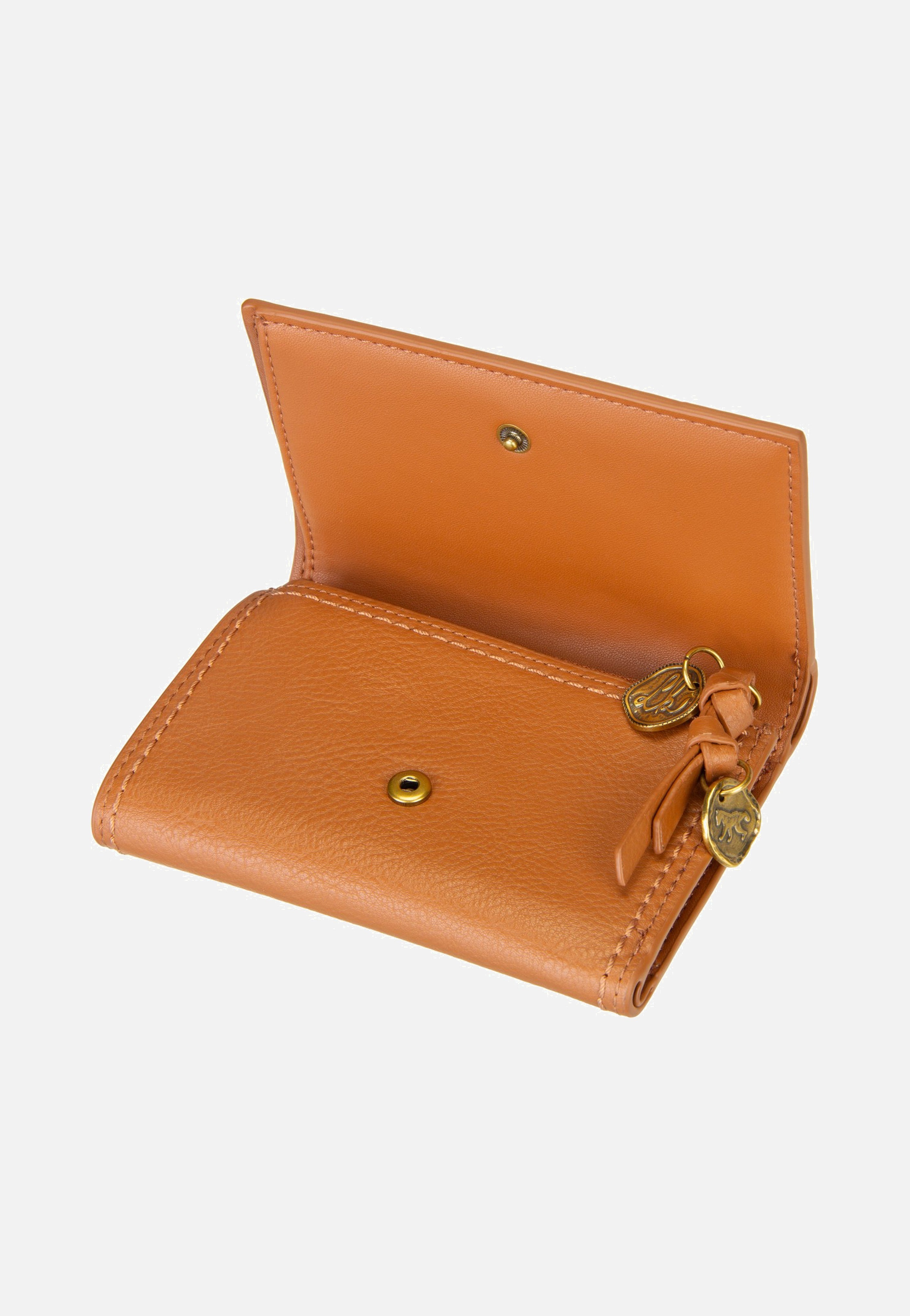 Liebeskind Berlin Capri Linn Cow Natural Cognac Portemonnaie