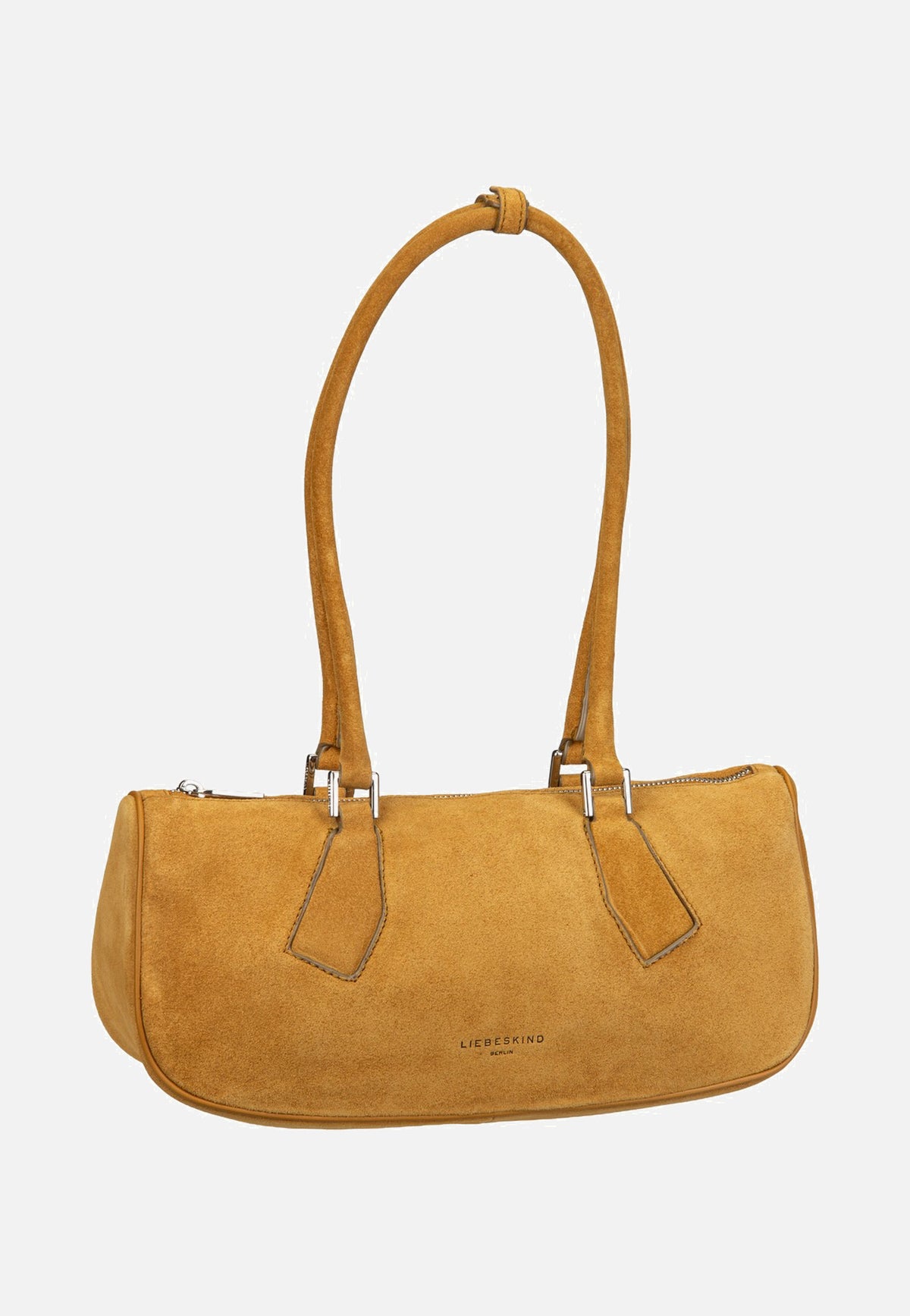 Liebeskind Berlin Cecile Satchel M Suede Honey Suede Bucket Bag