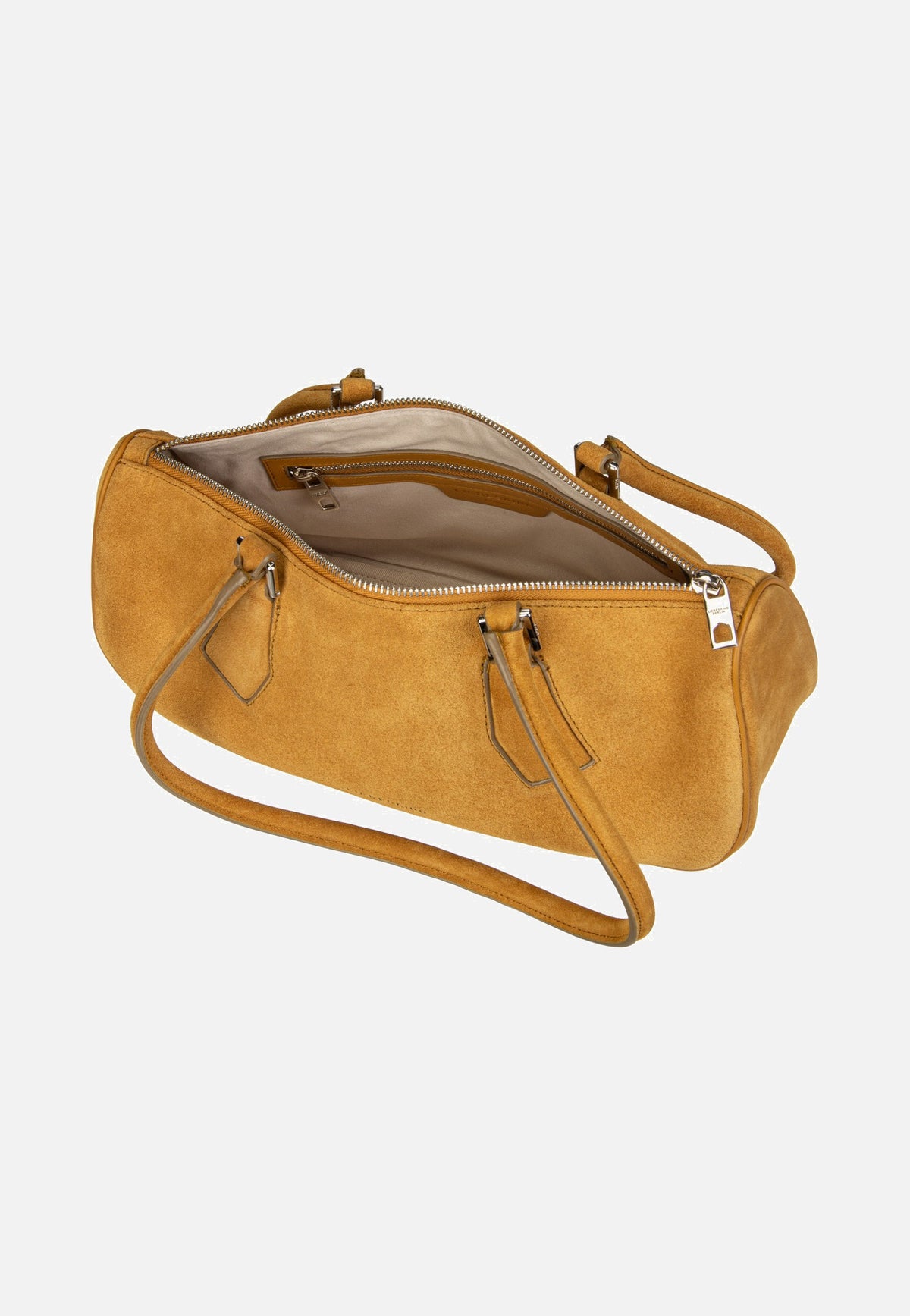 Liebeskind Berlin Cecile Satchel M Suede Honey Suede Bucket Bag