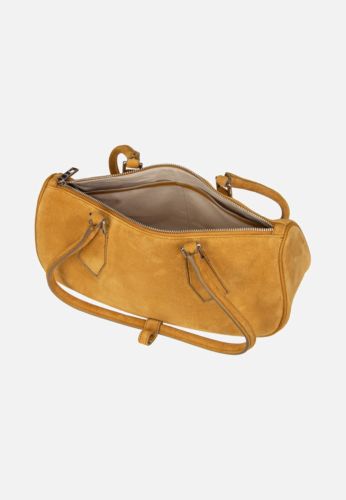 Liebeskind Berlin Cecile Satchel M Suede Honey Suede Bucket Bag