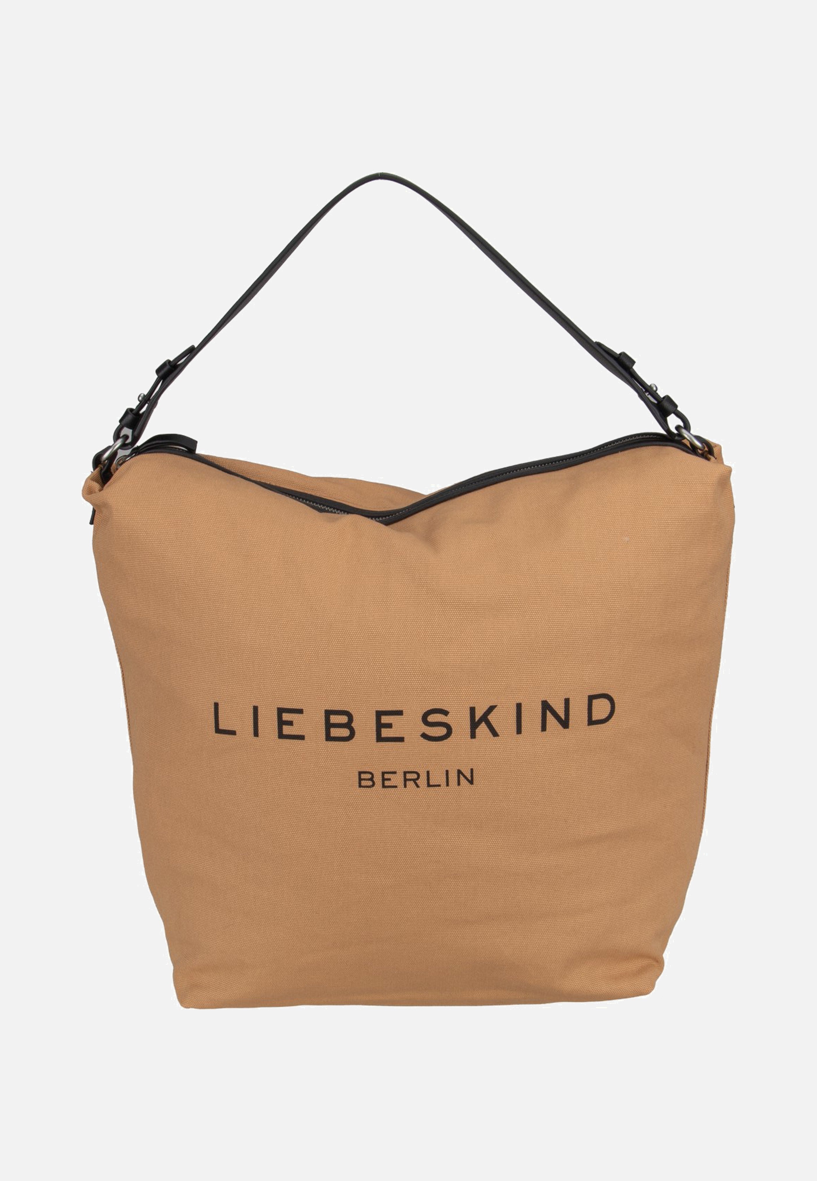 Liebeskind Berlin Clea Hobo L Canvas Light Tan Hobo Bag