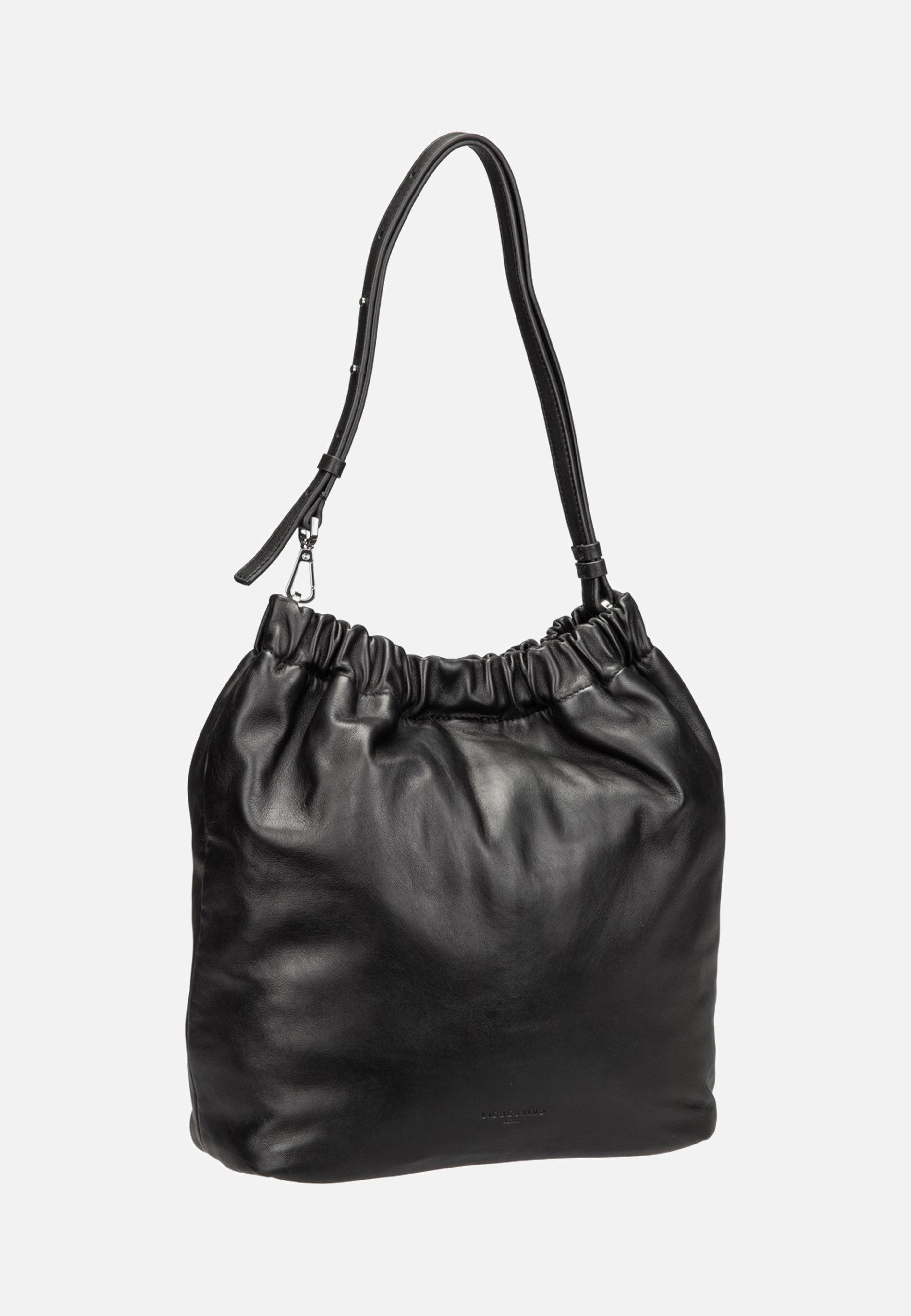 Liebeskind Berlin Cloud II Hobo M Sheep Natural Black Hobo Bag