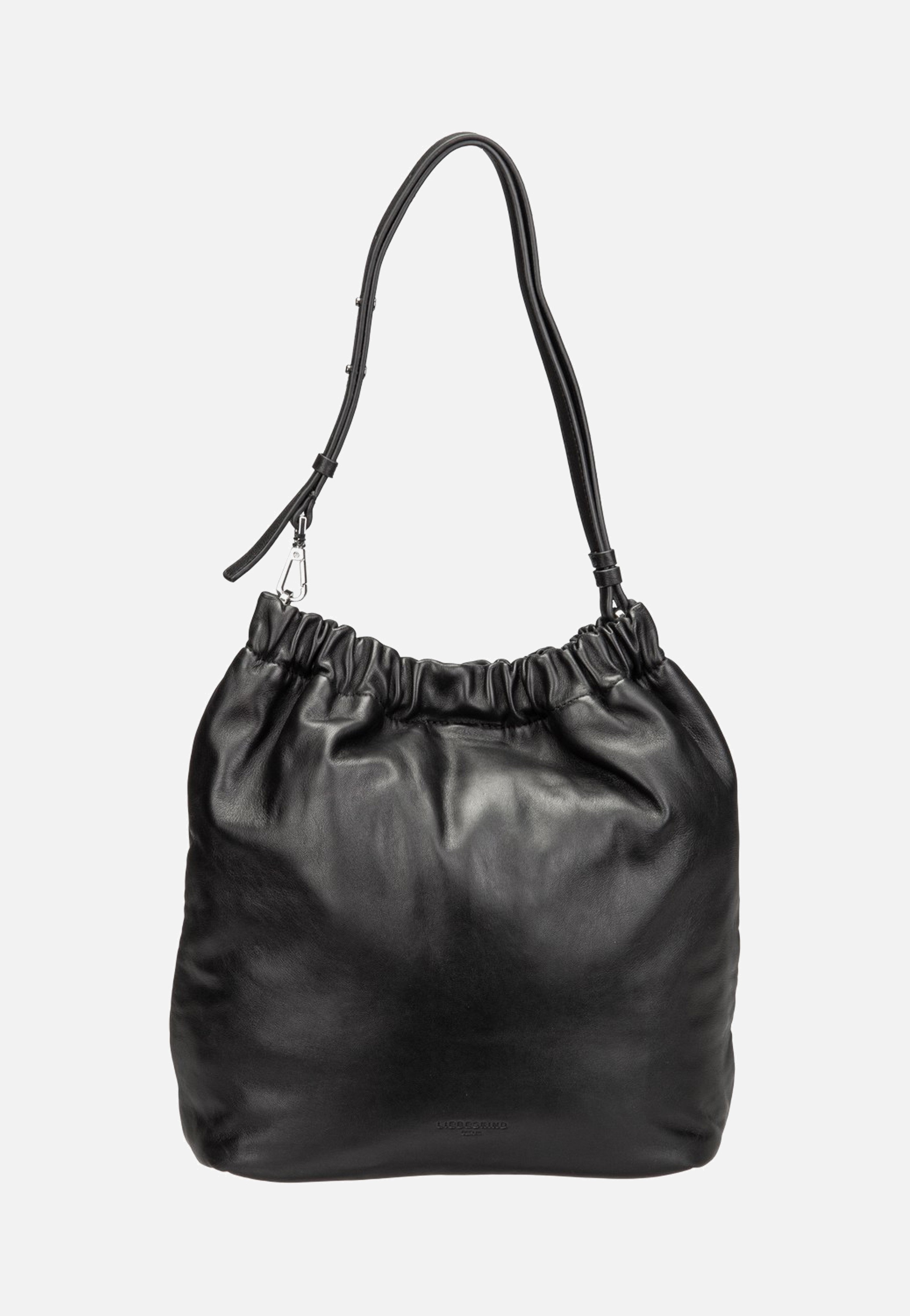 Liebeskind Berlin Cloud II Hobo M Sheep Natural Black Hobo Bag