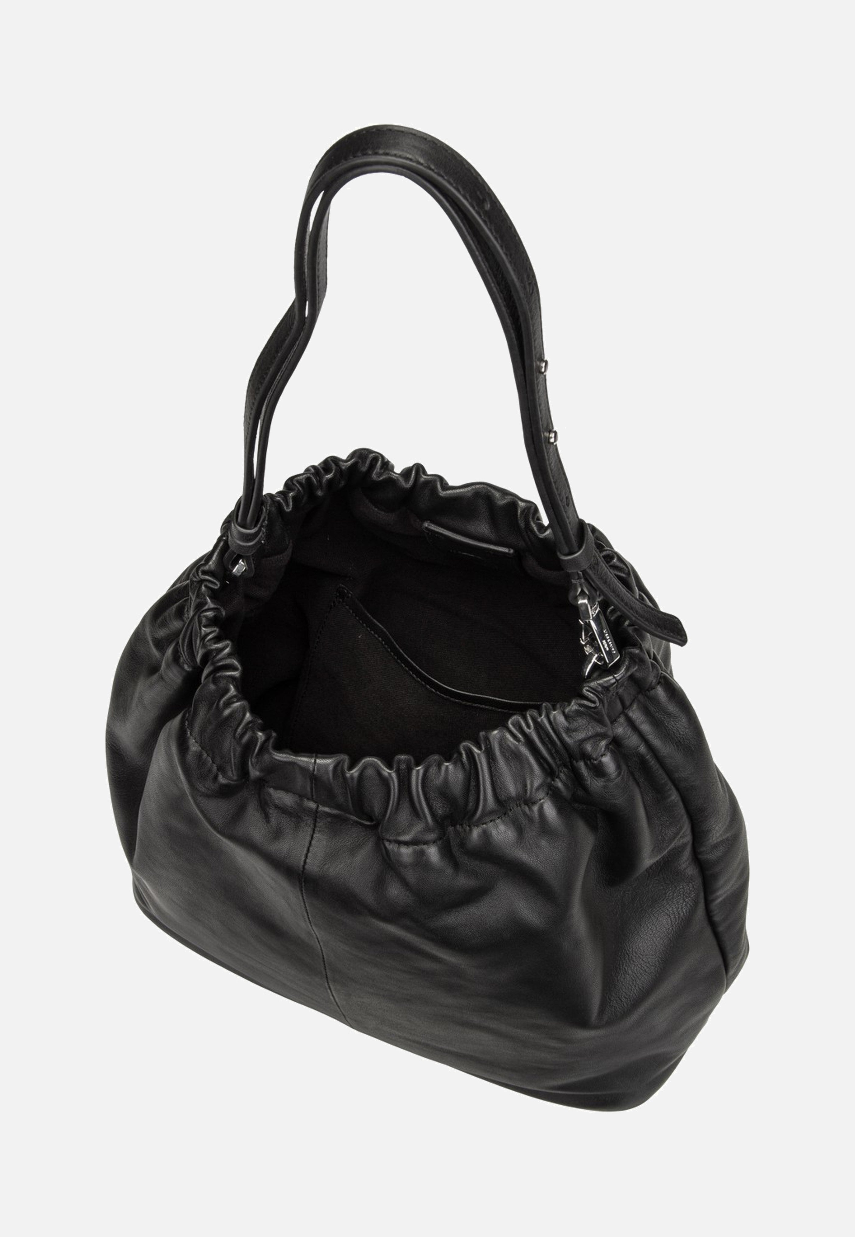 Liebeskind Berlin Cloud II Hobo M Sheep Natural Black Hobo Bag