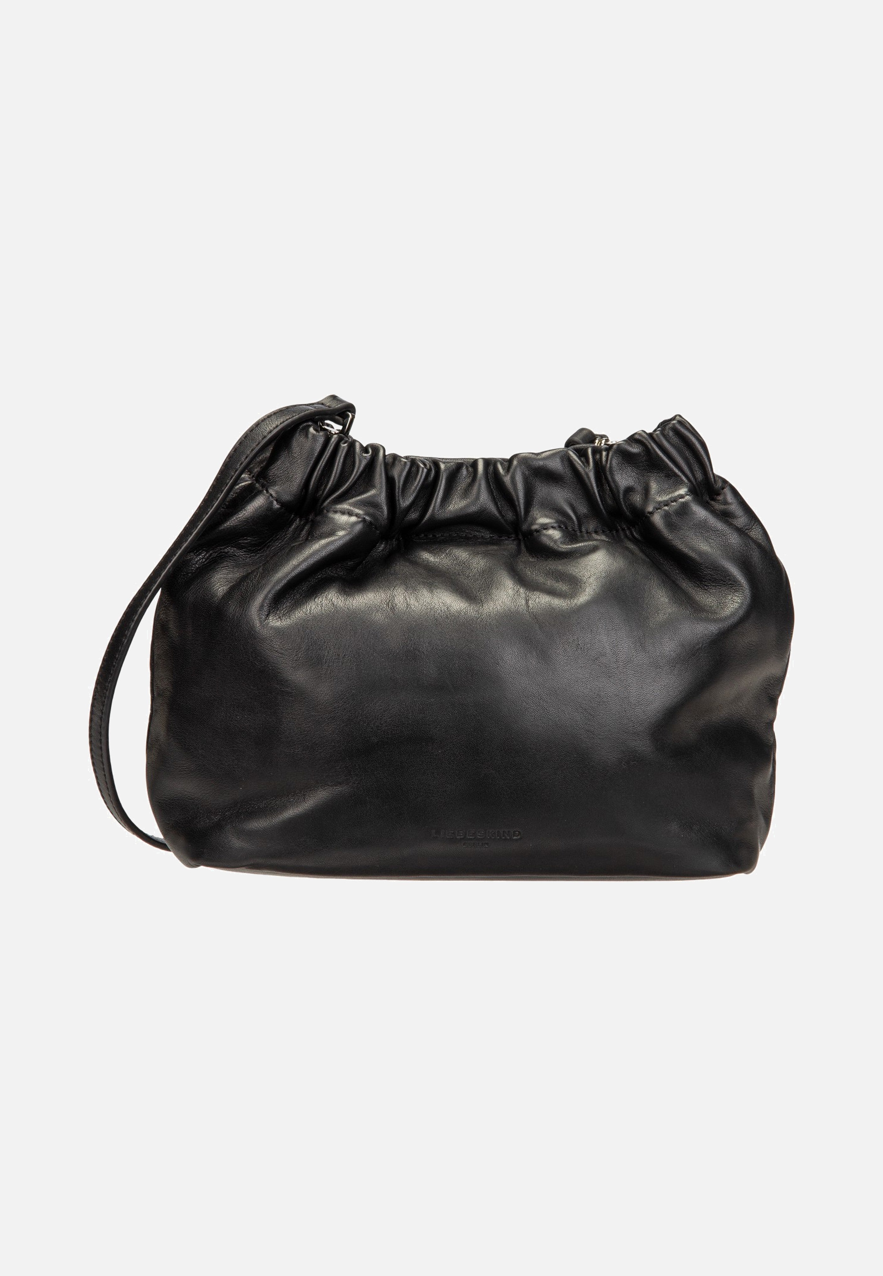 Liebeskind Berlin Cloud II Hobo S Sheep Natural Black Hobo Bag