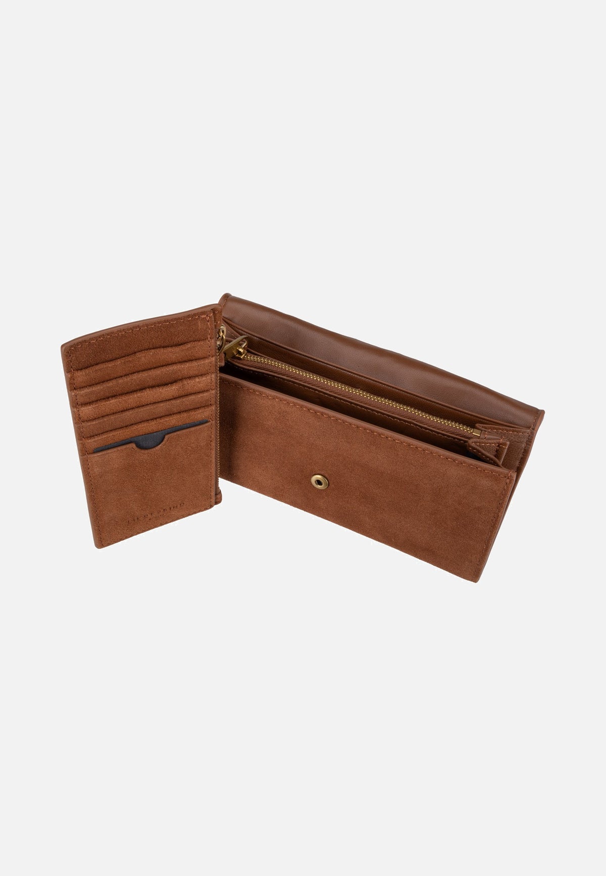 Liebeskind Berlin Cora L Suede Brown Portemonnaie
