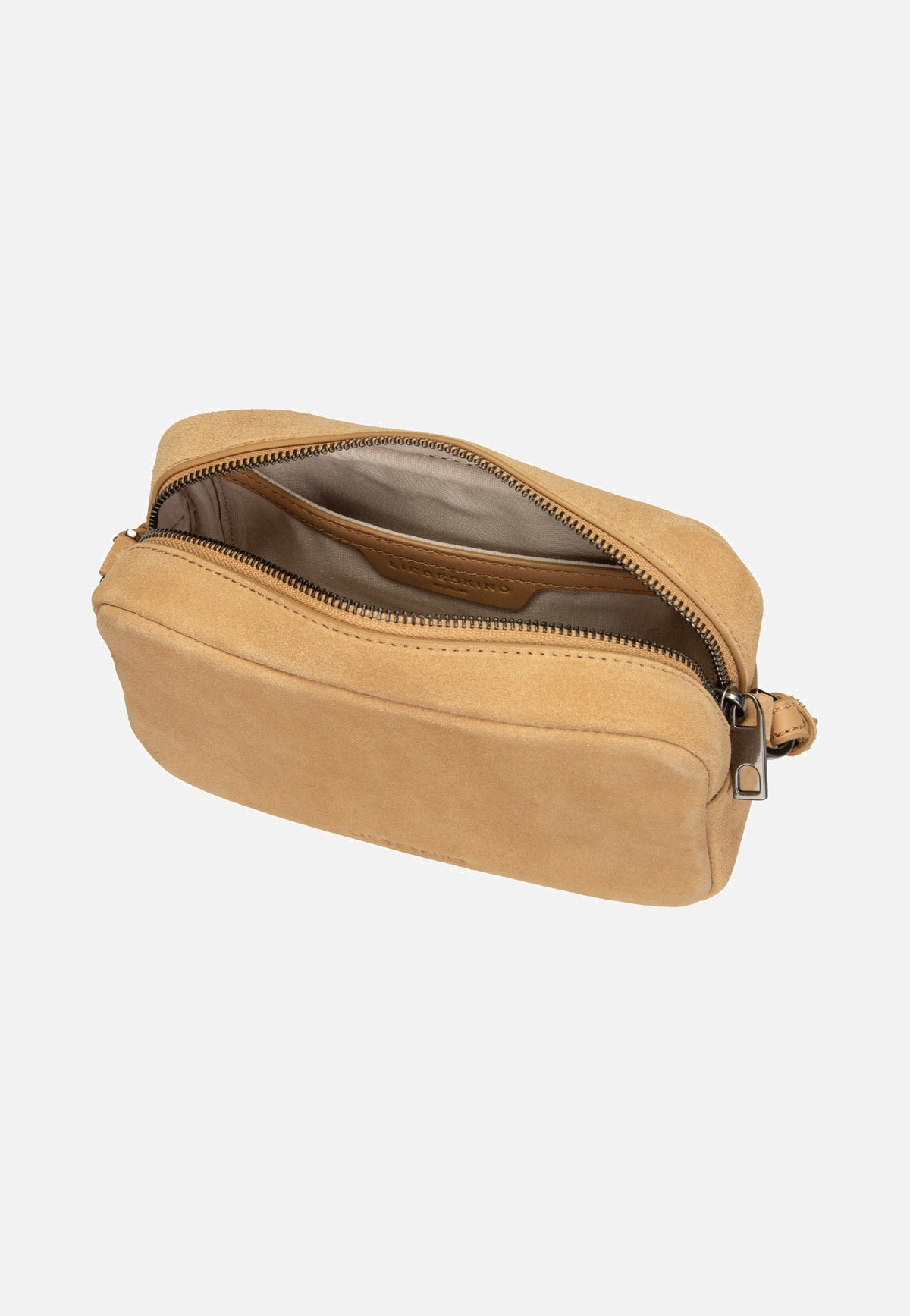 Liebeskind Berlin Ella Crossbody S Hydro Suede Light Tan Suede Umhängetasche