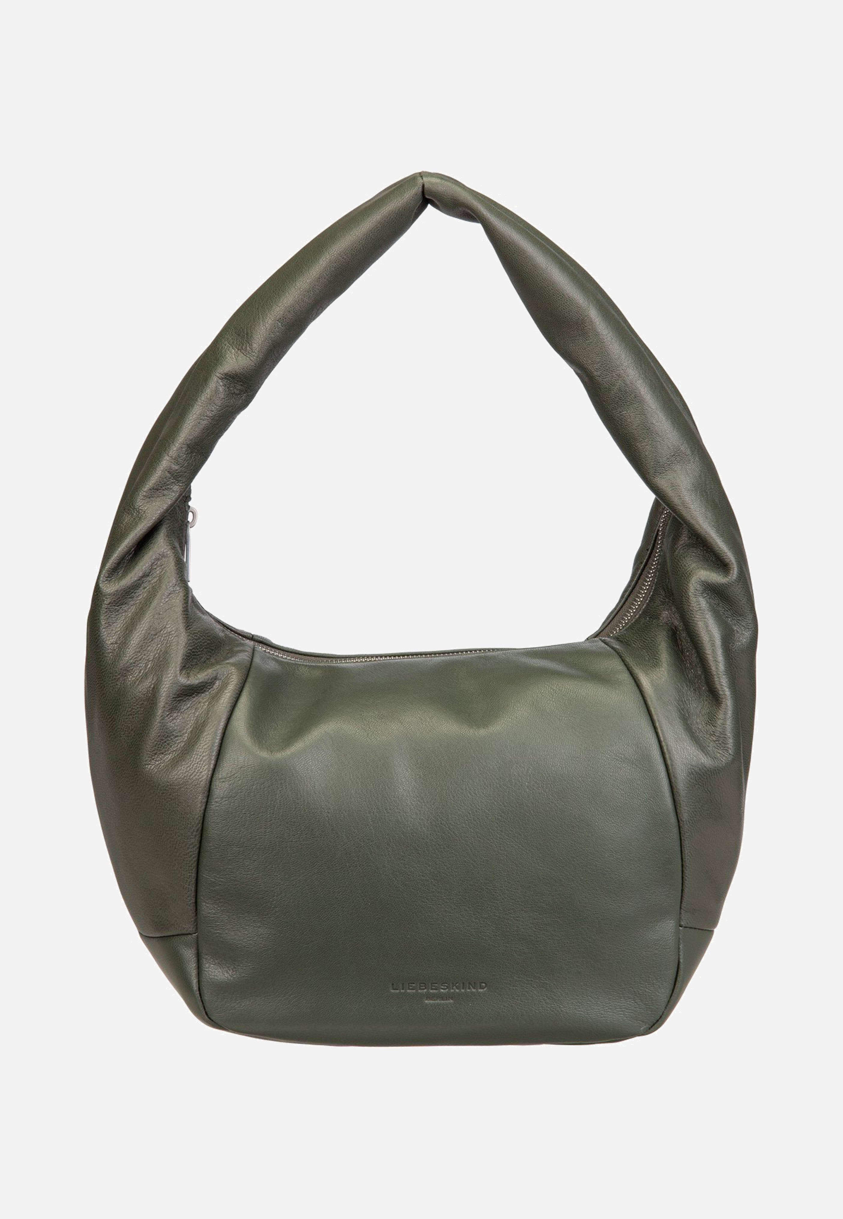 Liebeskind Berlin Farrah M Vintage Goat Cypress Green Hobo Bag