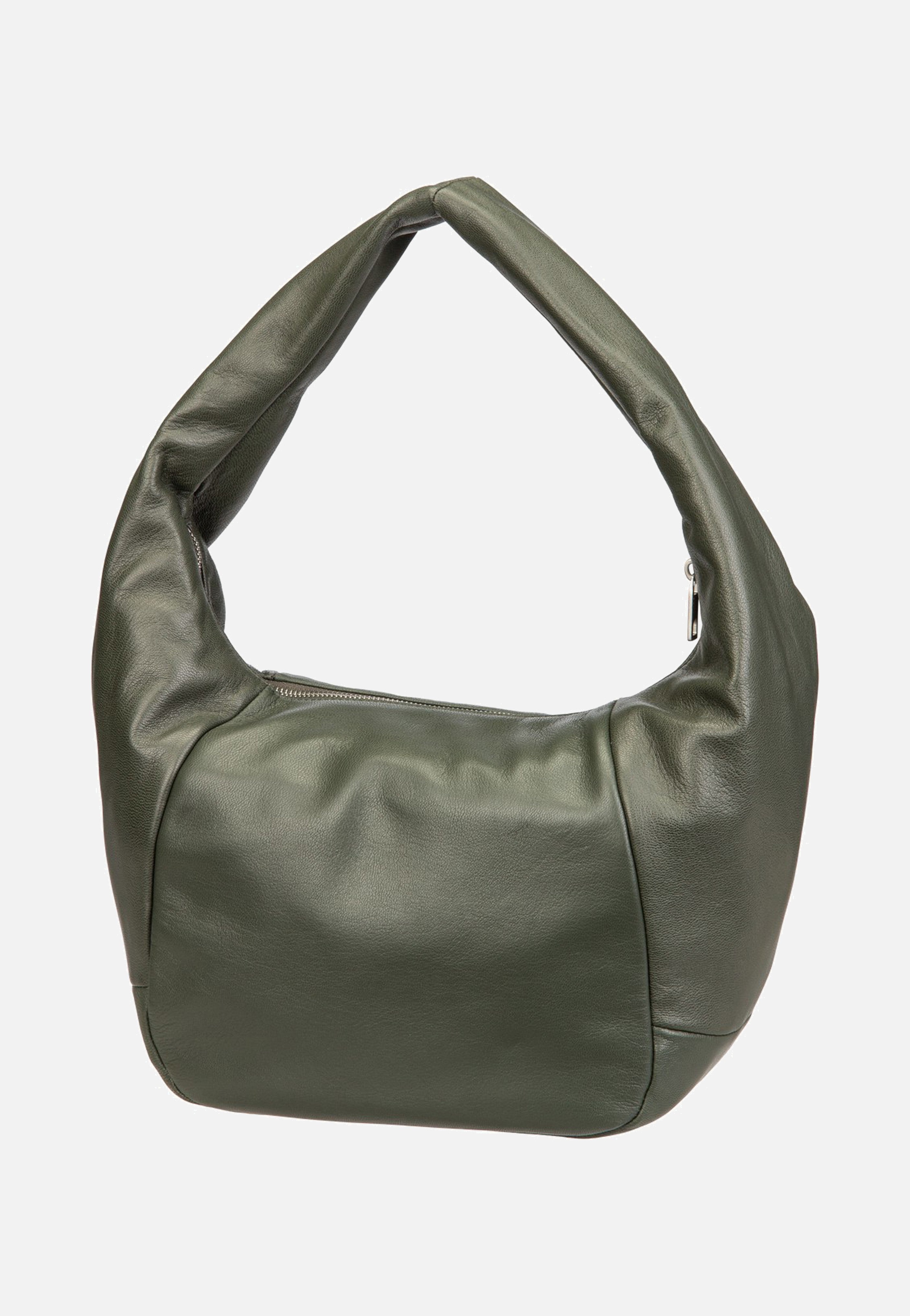 Liebeskind Berlin Farrah M Vintage Goat Cypress Green Hobo Bag