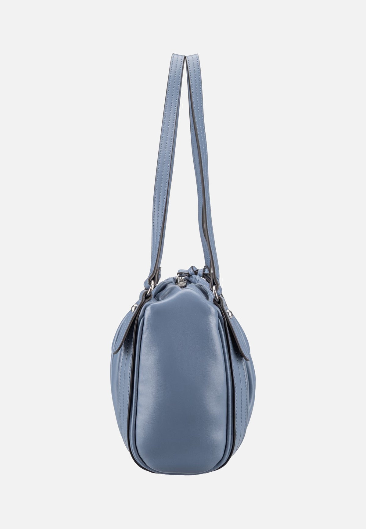 Liebeskind Berlin Faye M Vintage Goat Flower Blue Satchel