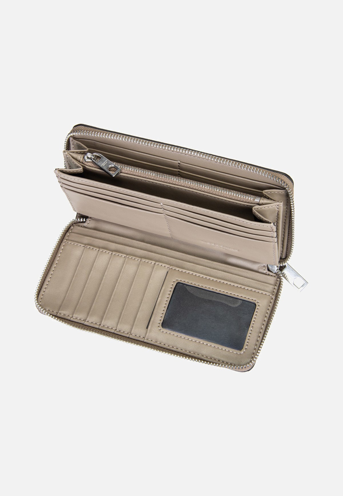 Liebeskind Berlin Gigi L Suede Neutral Grey Portemonnaie