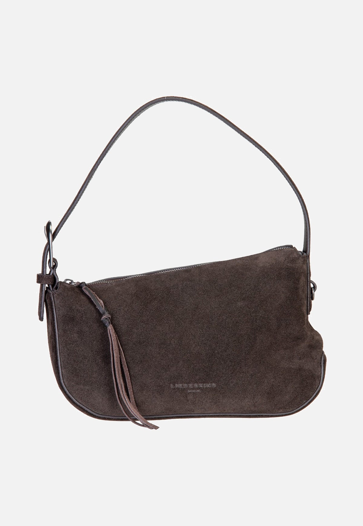 Liebeskind Berlin Ines Hobo M Suede Deep Soil Hobo Bag